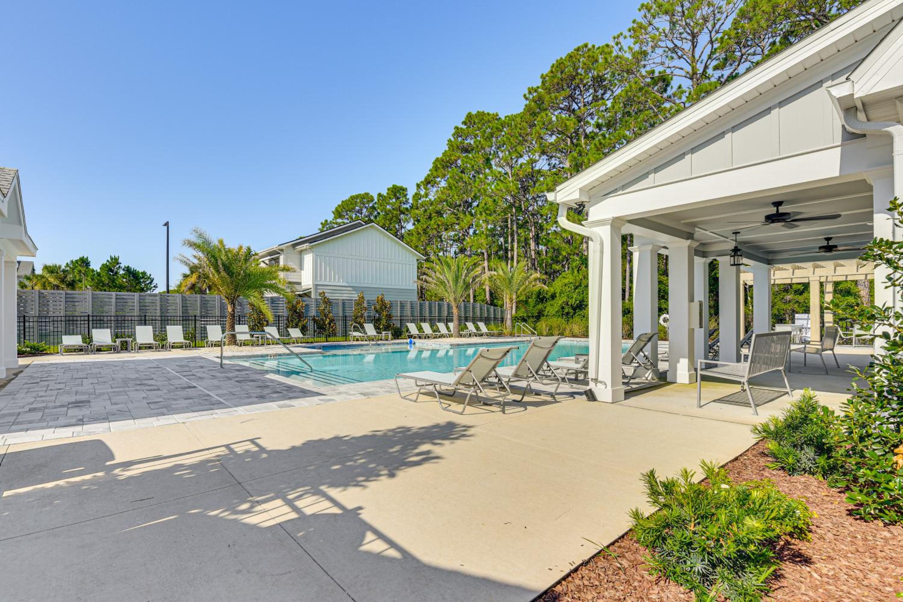 Easy Beach Access New PCB Retreat with Resort Pool!