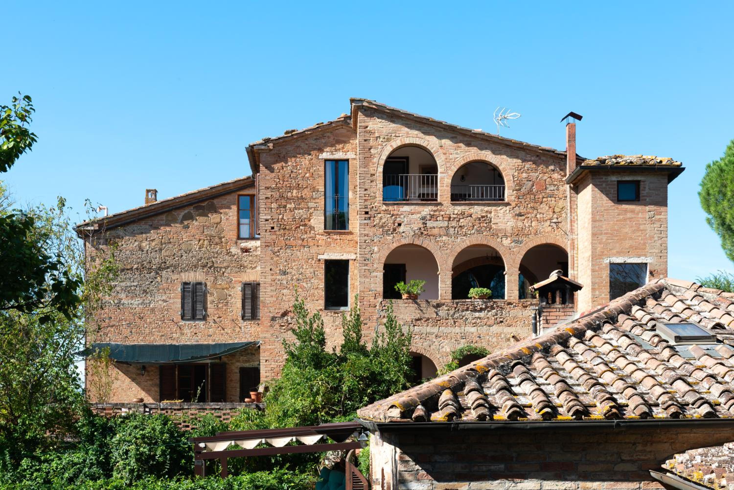 Alloggio Val D'orcia con Balcone Panoramico 6' Posti Letto