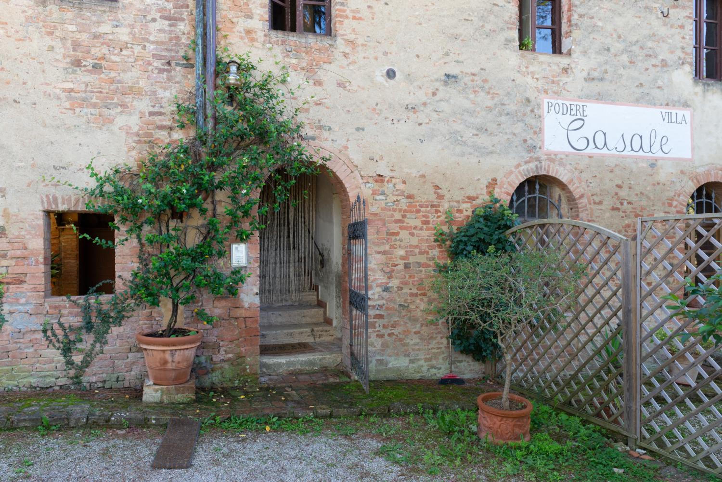 Alloggio Val D'orcia con Balcone Panoramico 6' Posti Letto