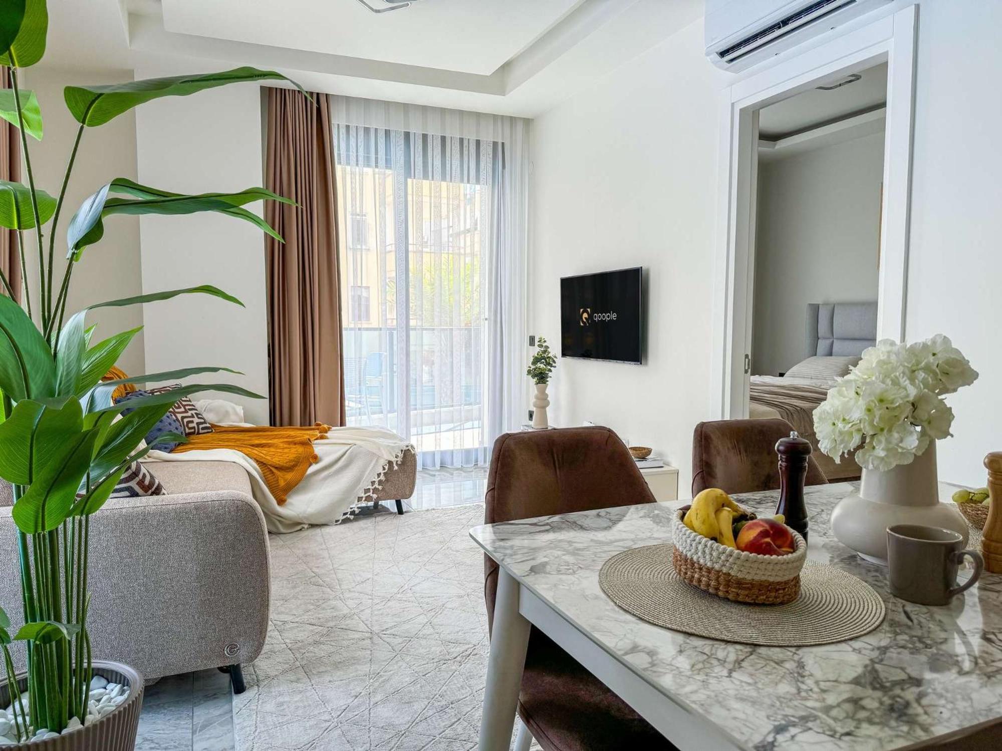 Qoople Aria premium apartments in the center of Alanya