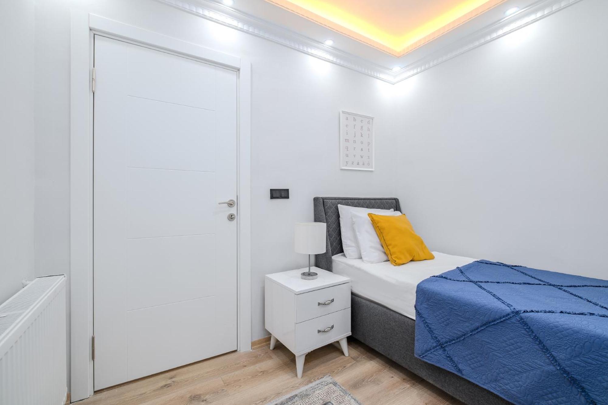 Modern Şişli Flat – High-Speed Wi-Fi Elevator
