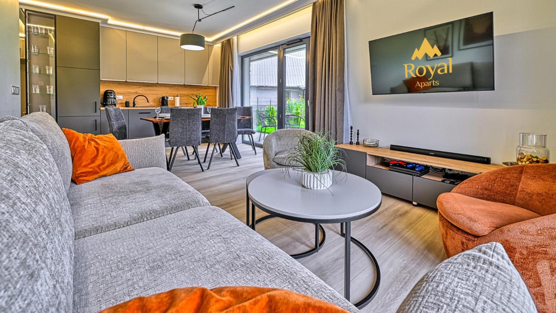 Apartament Superior z prywatną balią i ogrodem - Belle View & SPA - by Royal Aparts