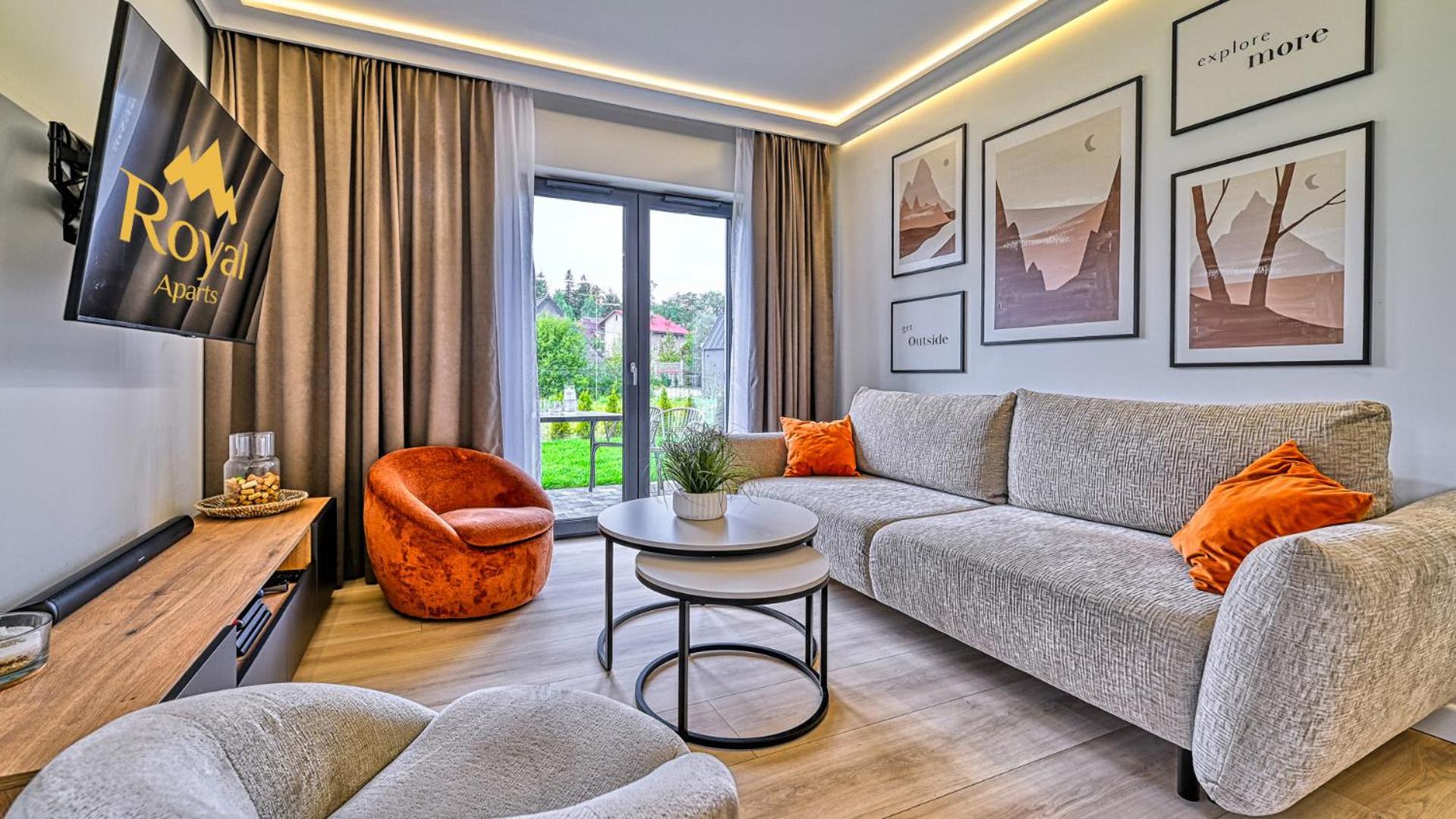 Apartament Superior z prywatną balią i ogrodem - Belle View & SPA - by Royal Aparts