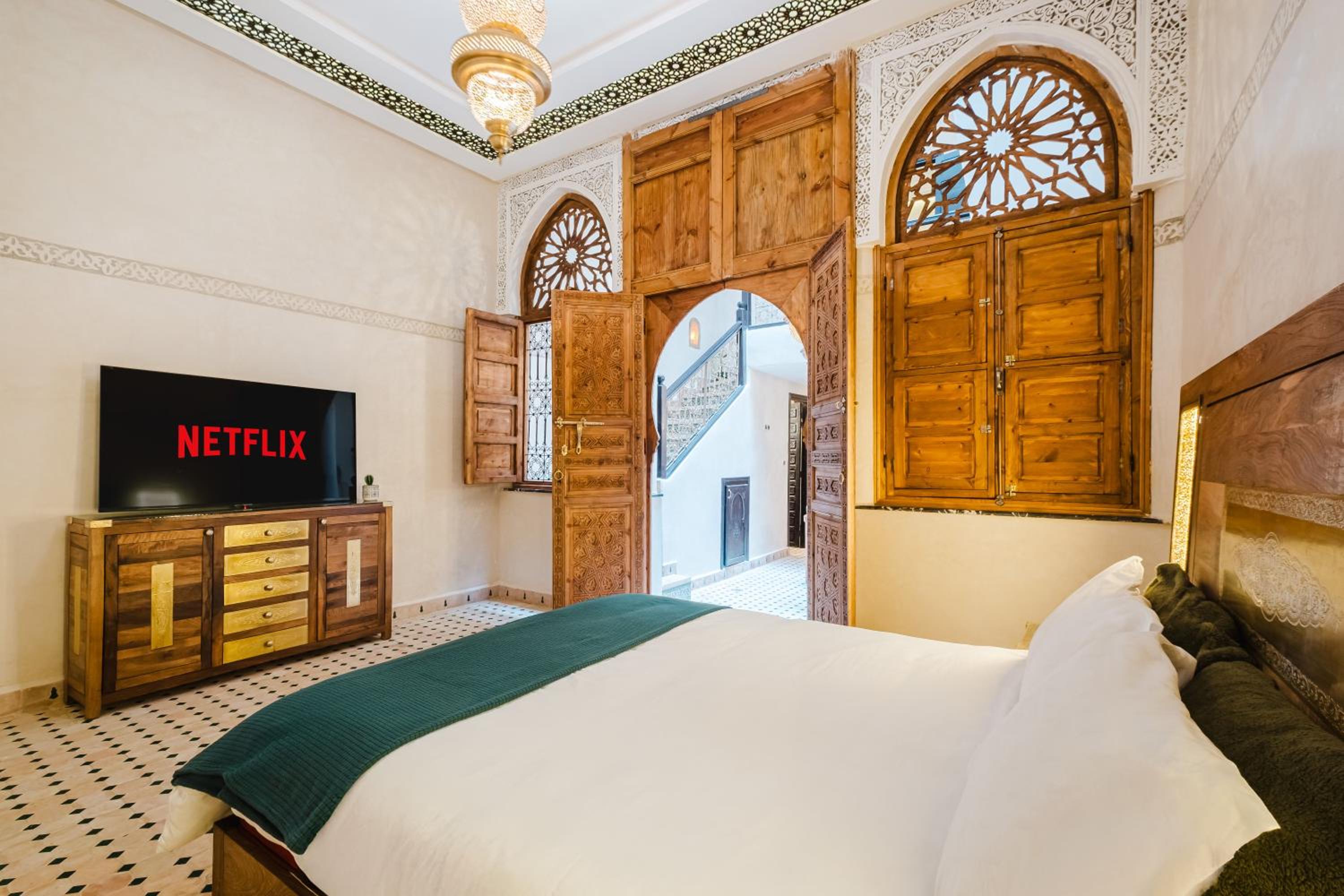Riad Emeraude Cozy Riad with Shared Pool 4 Room