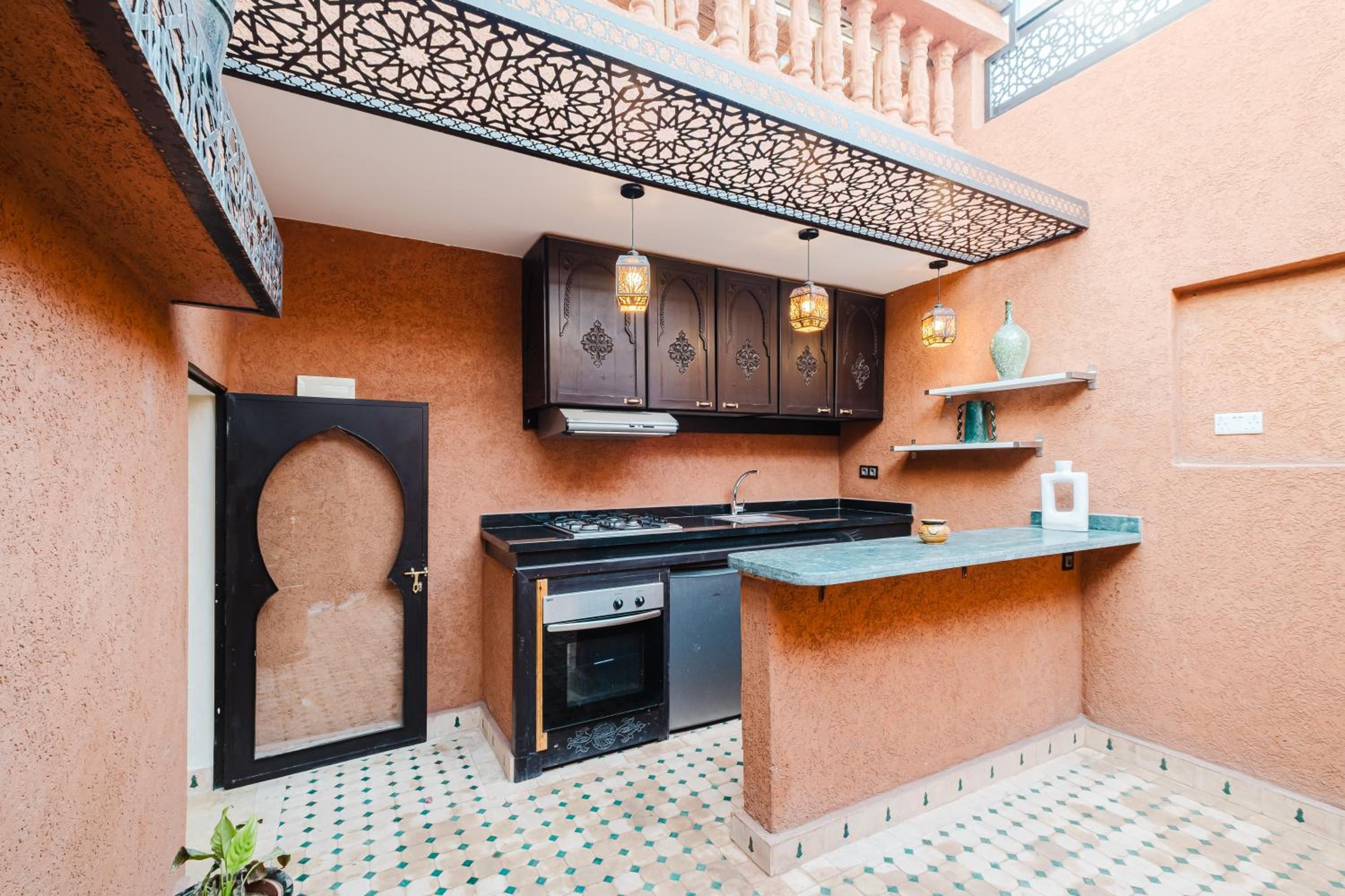 Riad Emeraude Cozy Riad with Shared Pool 4 Room