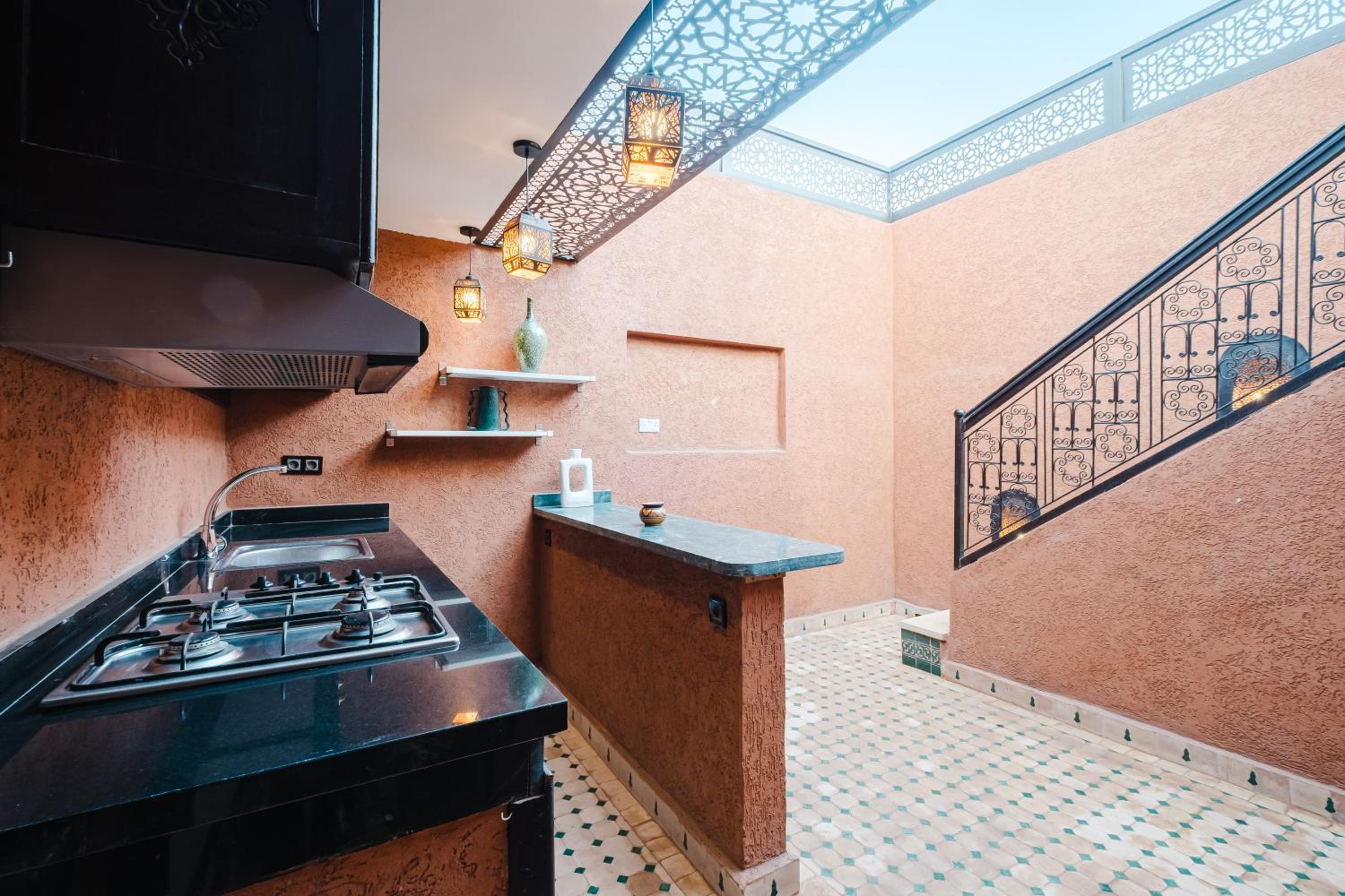 Riad Emeraude Cozy Riad with Shared Pool 4 Room