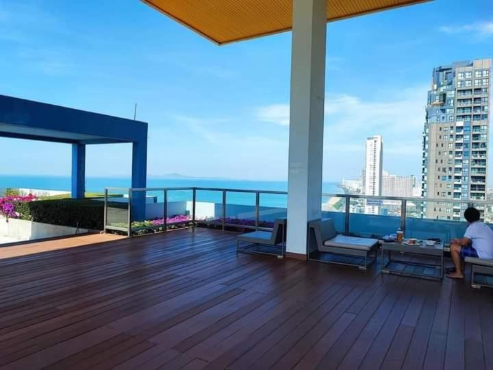 Premium seaview front beach 3bedroom 3bathroom pattaya floor15 jomtien
