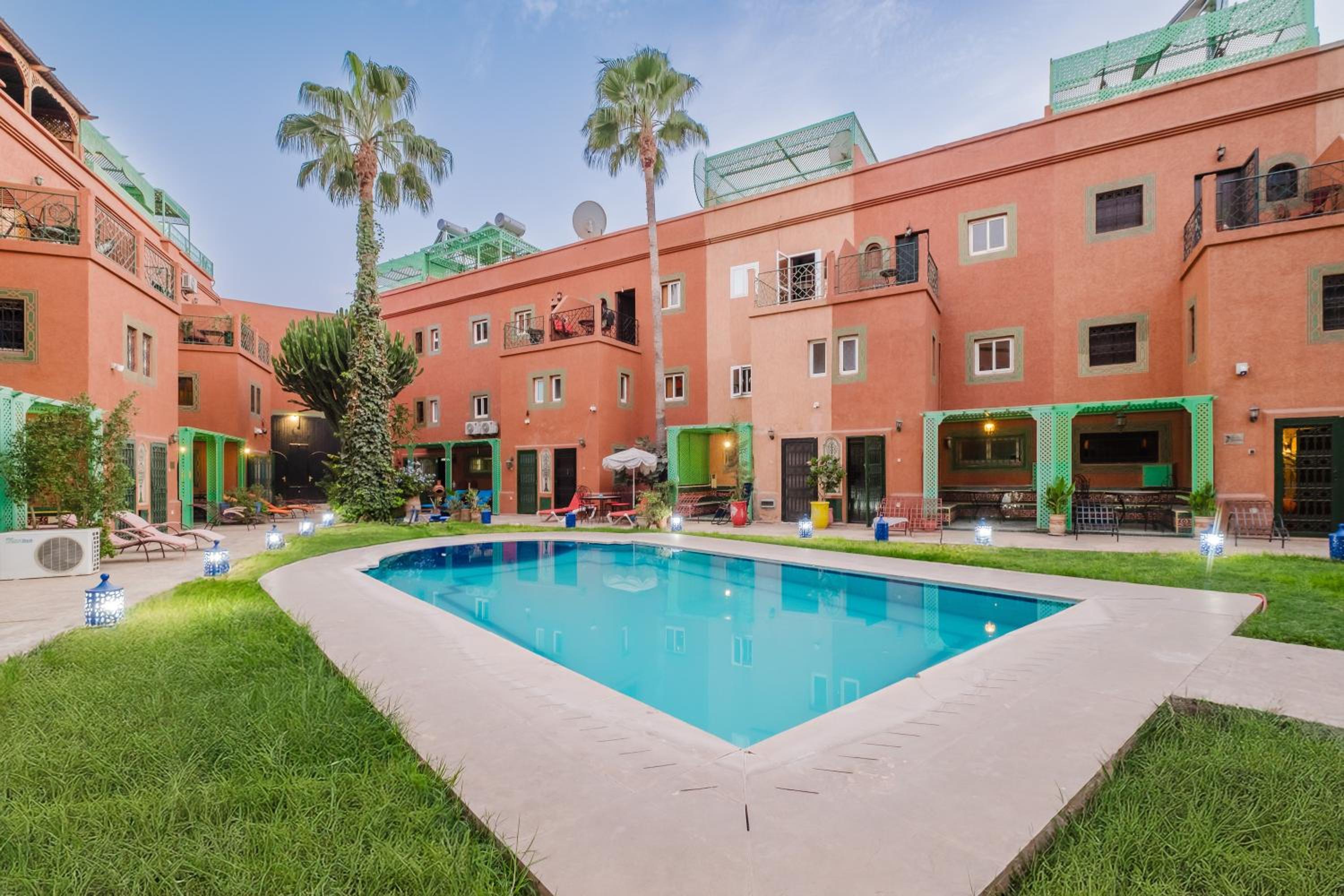 Riad Cozy Marrakech, Shared Pool with 3 Rooms