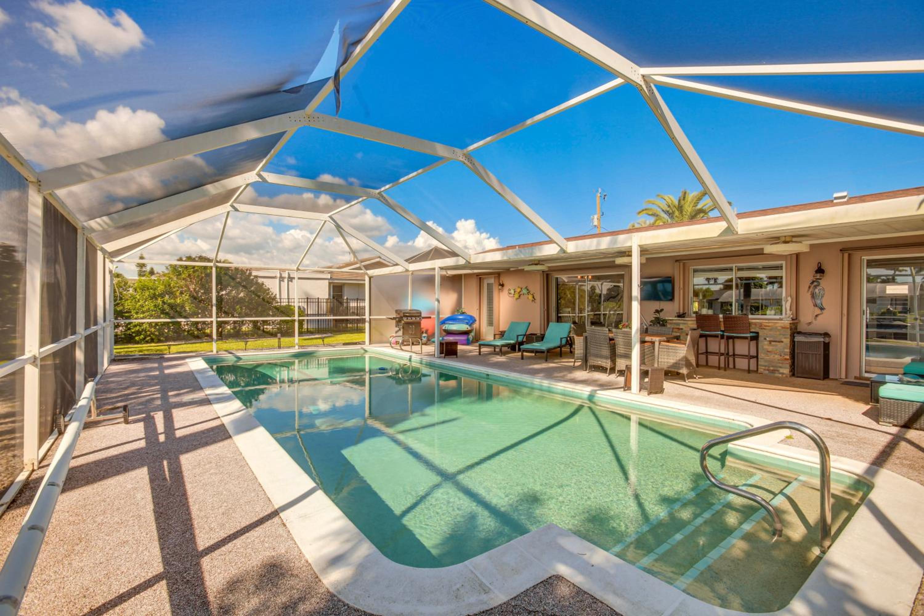 Dock Your Boat Waterfront Cape Coral Home with Pool