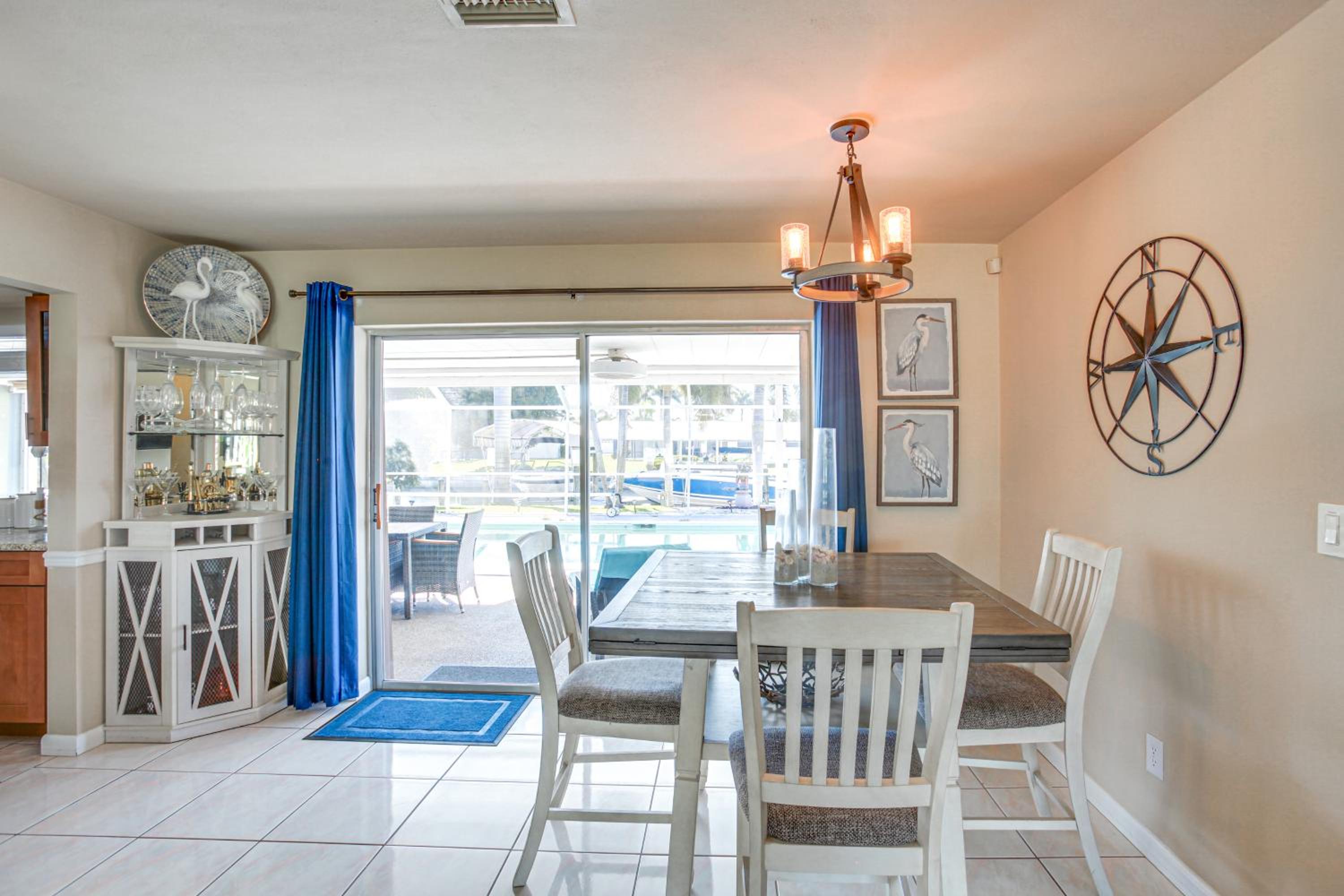 Dock Your Boat Waterfront Cape Coral Home with Pool