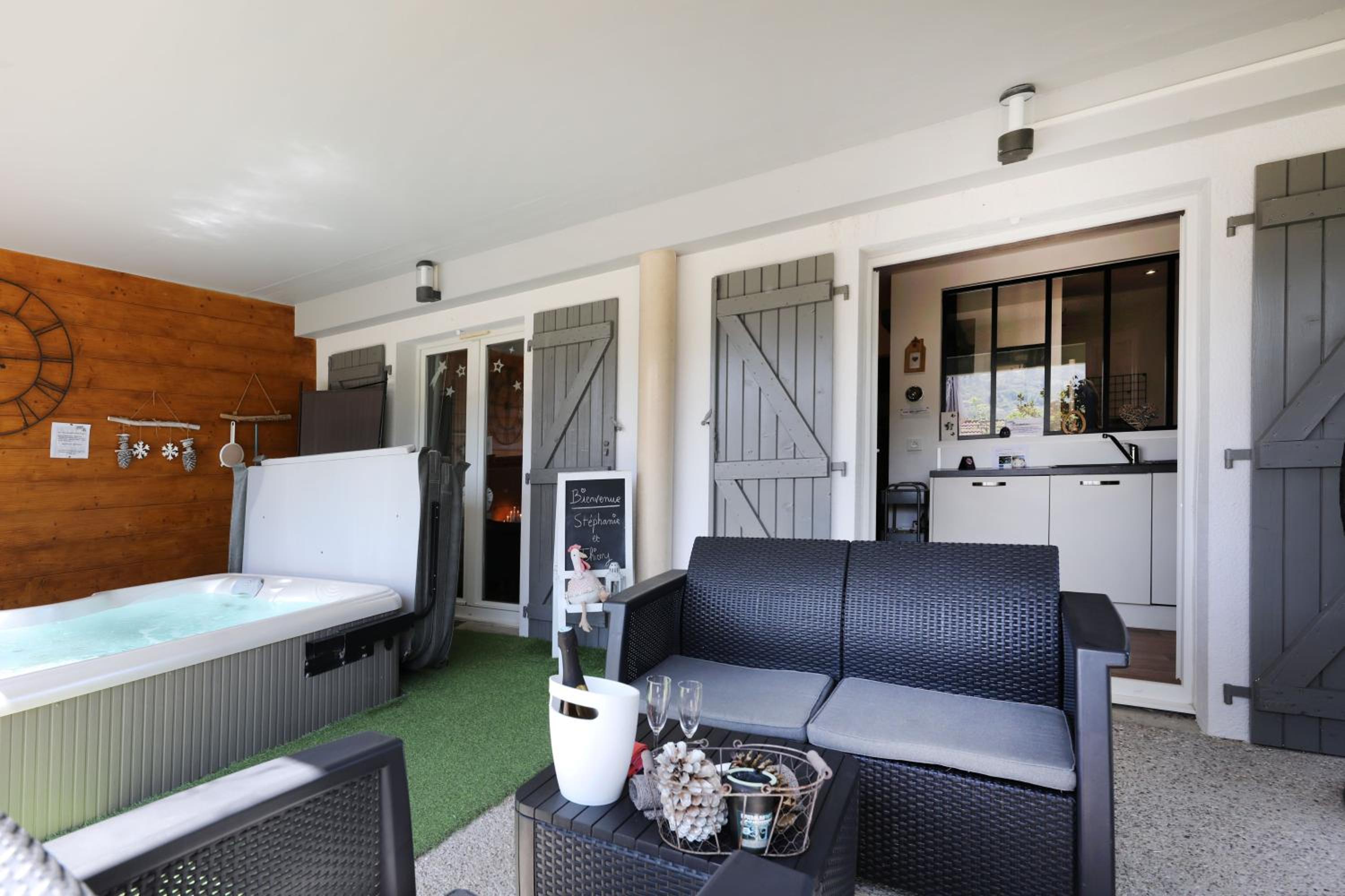 AU NID COSY D'ISA A GERARDMER VOSGES - Spas privatifs, photo 11