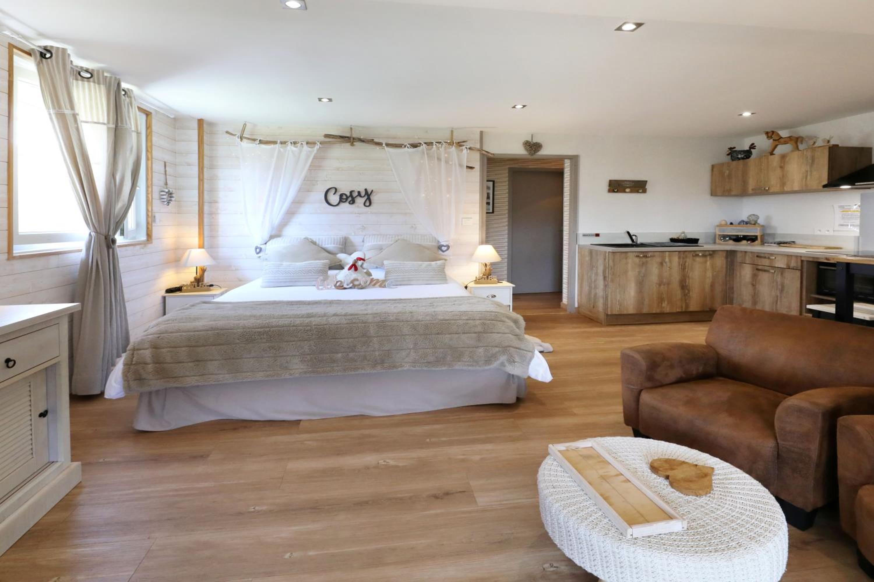 AU NID COSY D'ISA A GERARDMER VOSGES - Spas privatifs, photo 8