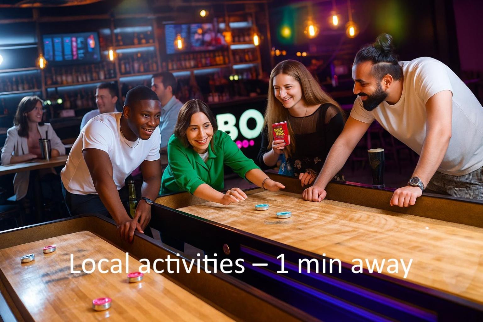 Central Apt, Parking, Walk to Shops, Bars & Trains