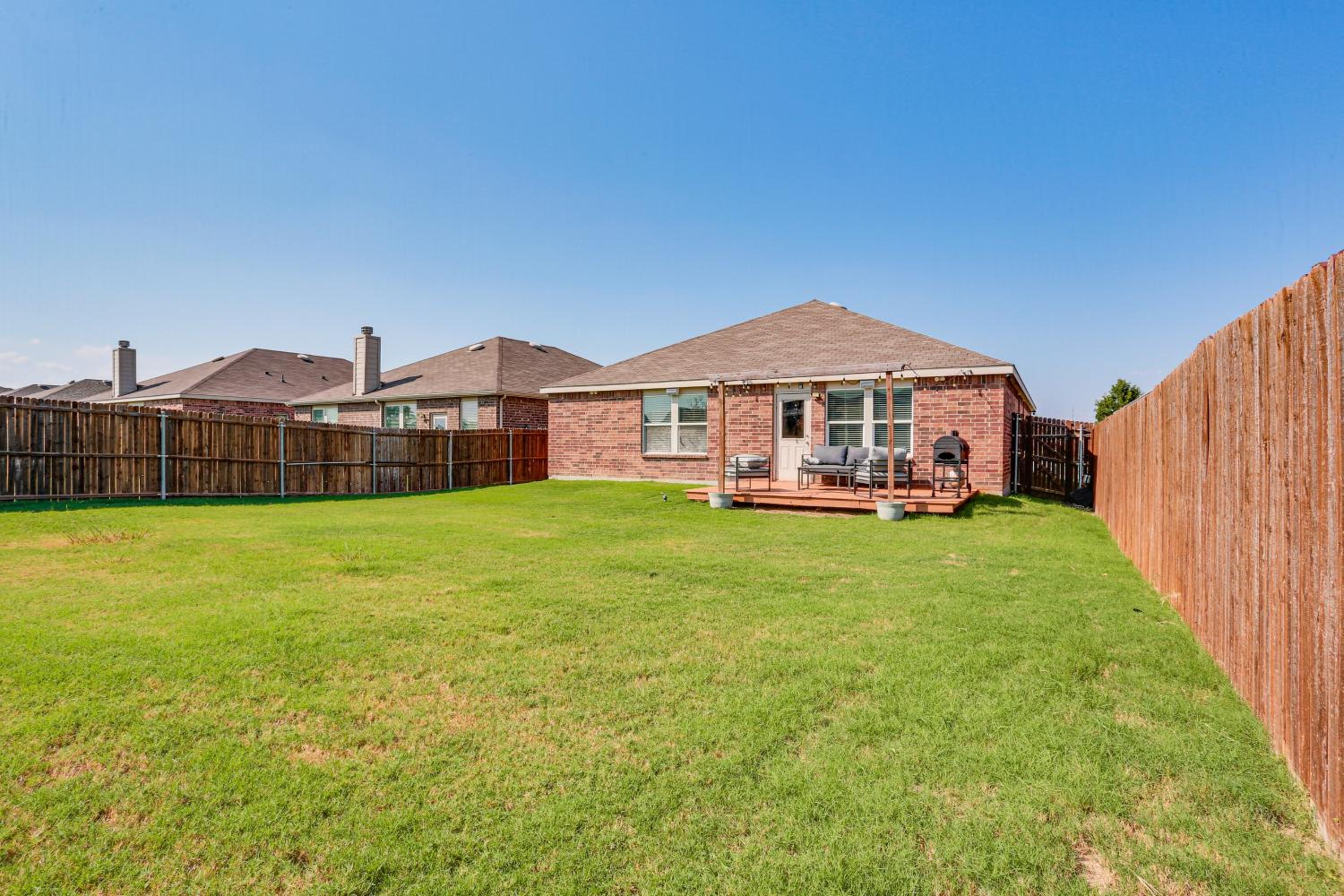 Modern Home with Private Yard and Patio in Little Elm!
