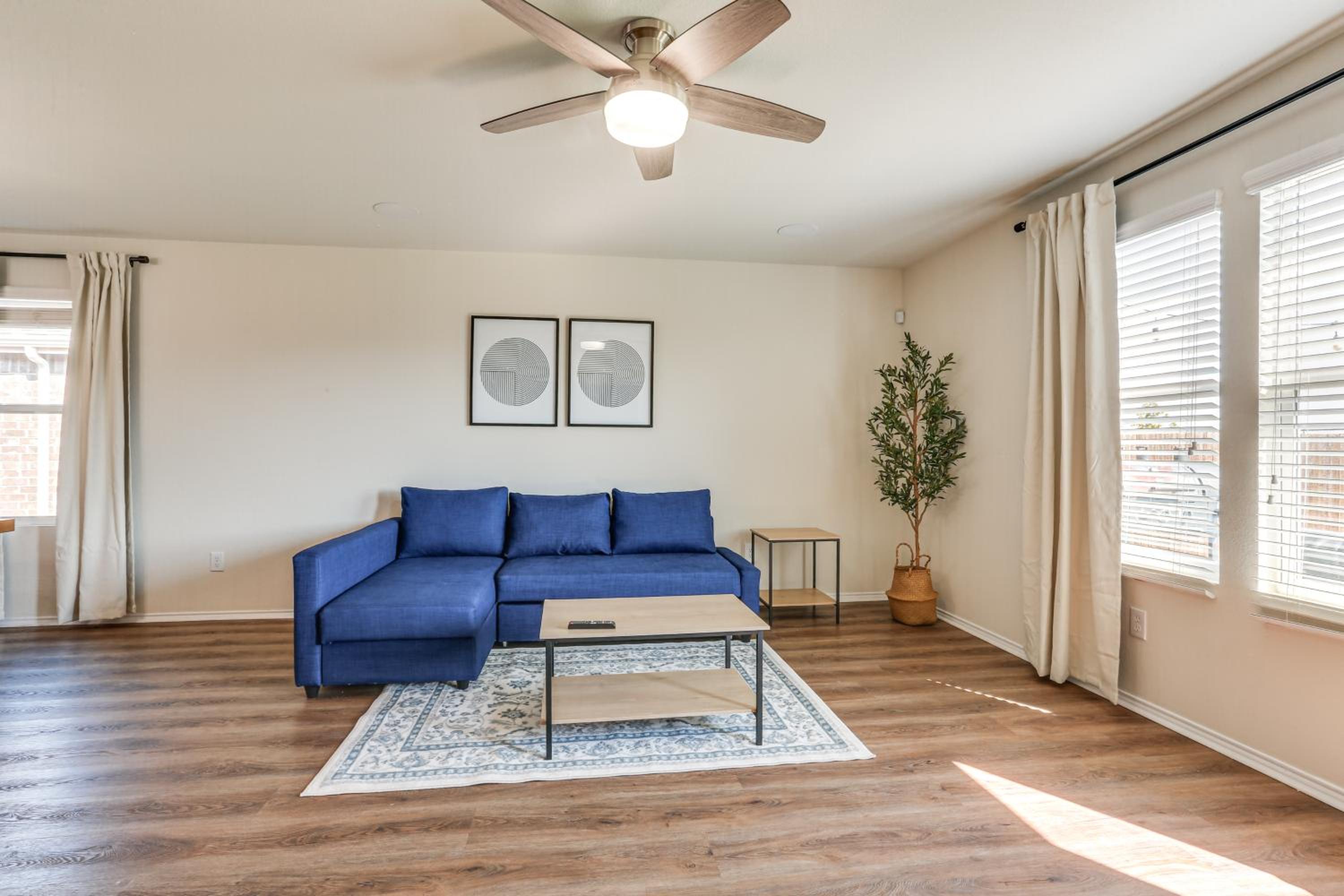 Modern Home with Private Yard and Patio in Little Elm!