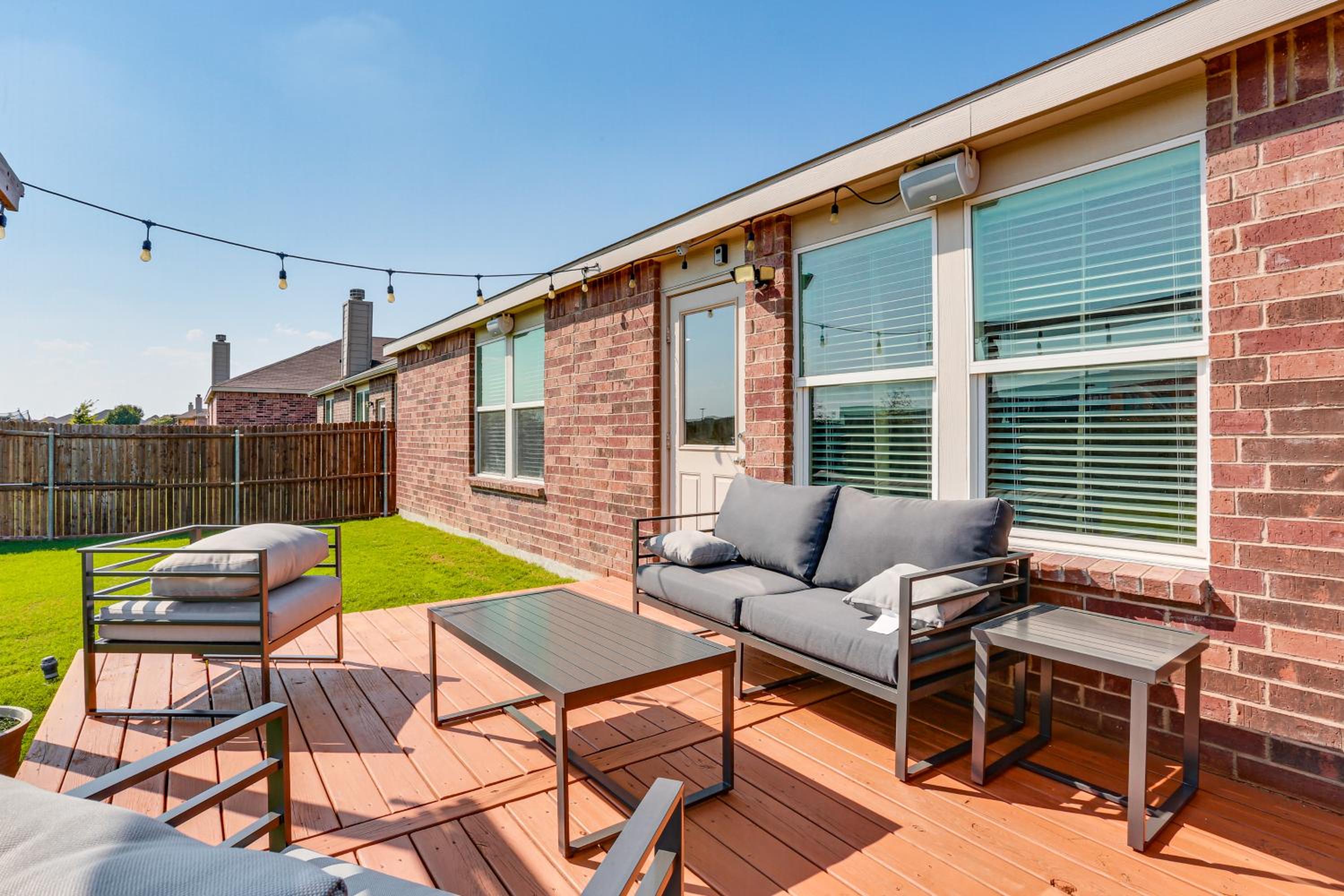 Modern Home with Private Yard and Patio in Little Elm!