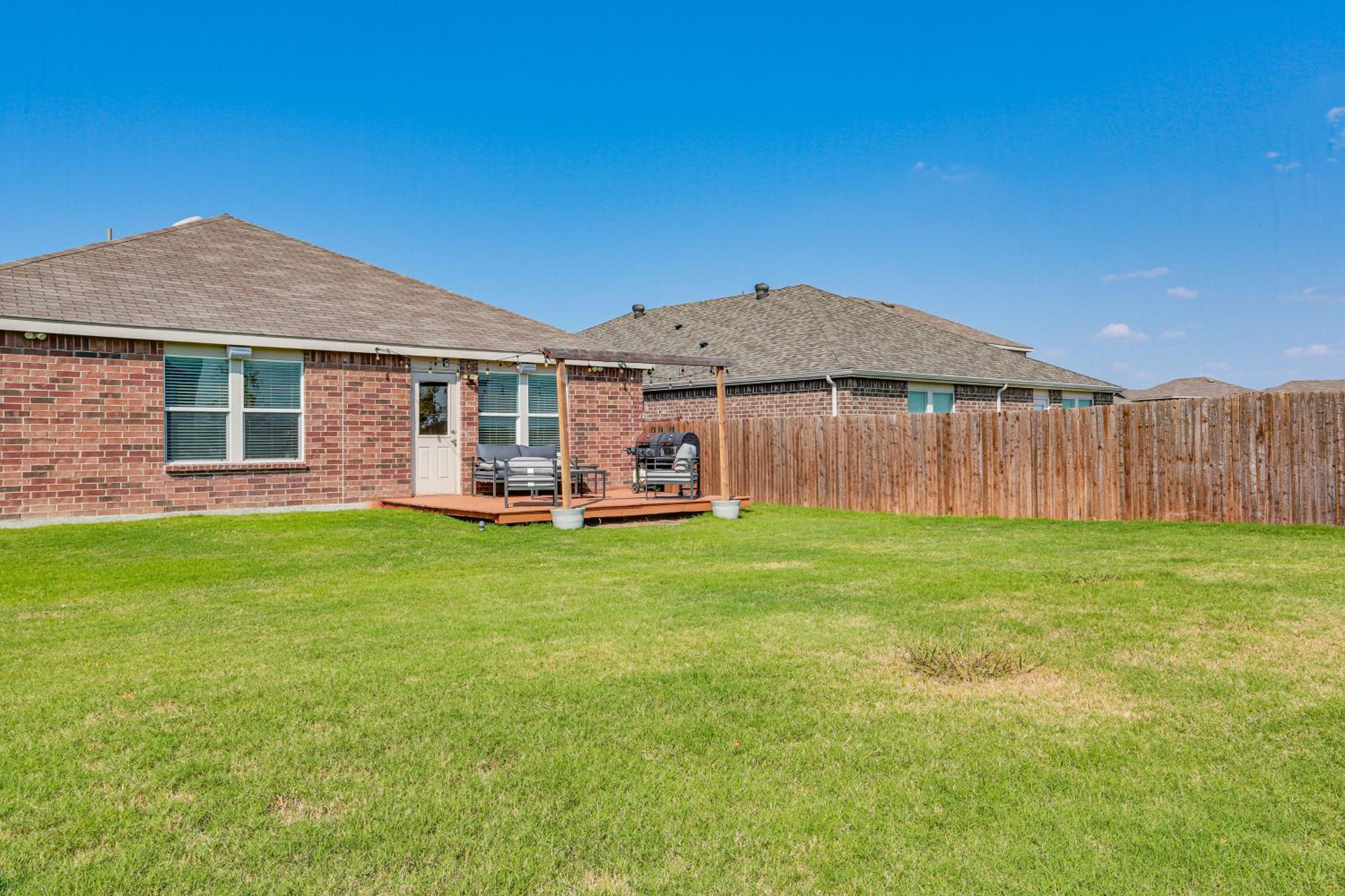 Modern Home with Private Yard and Patio in Little Elm!