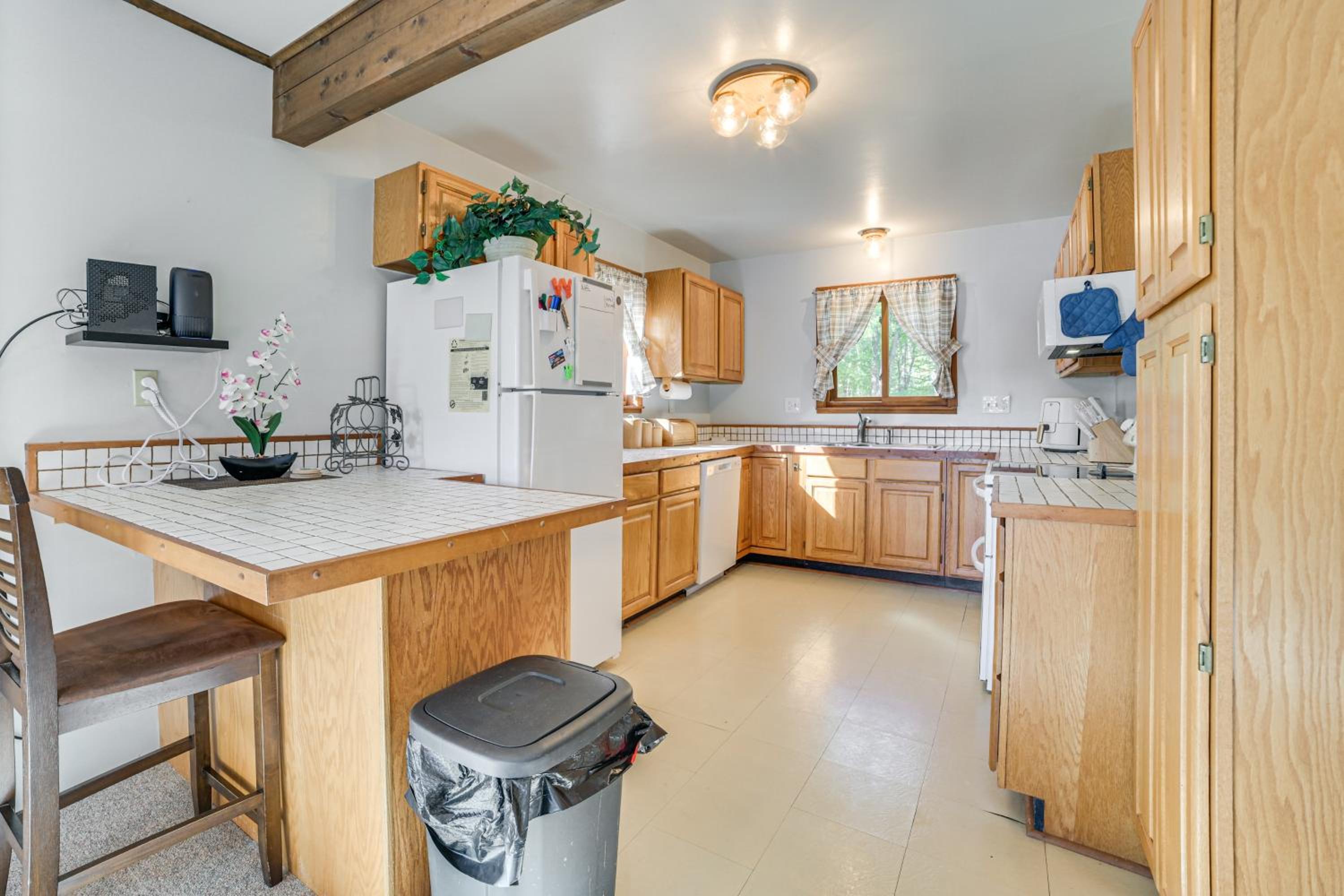 Pet-friendly Lakefront Gaylord Home with Dock!