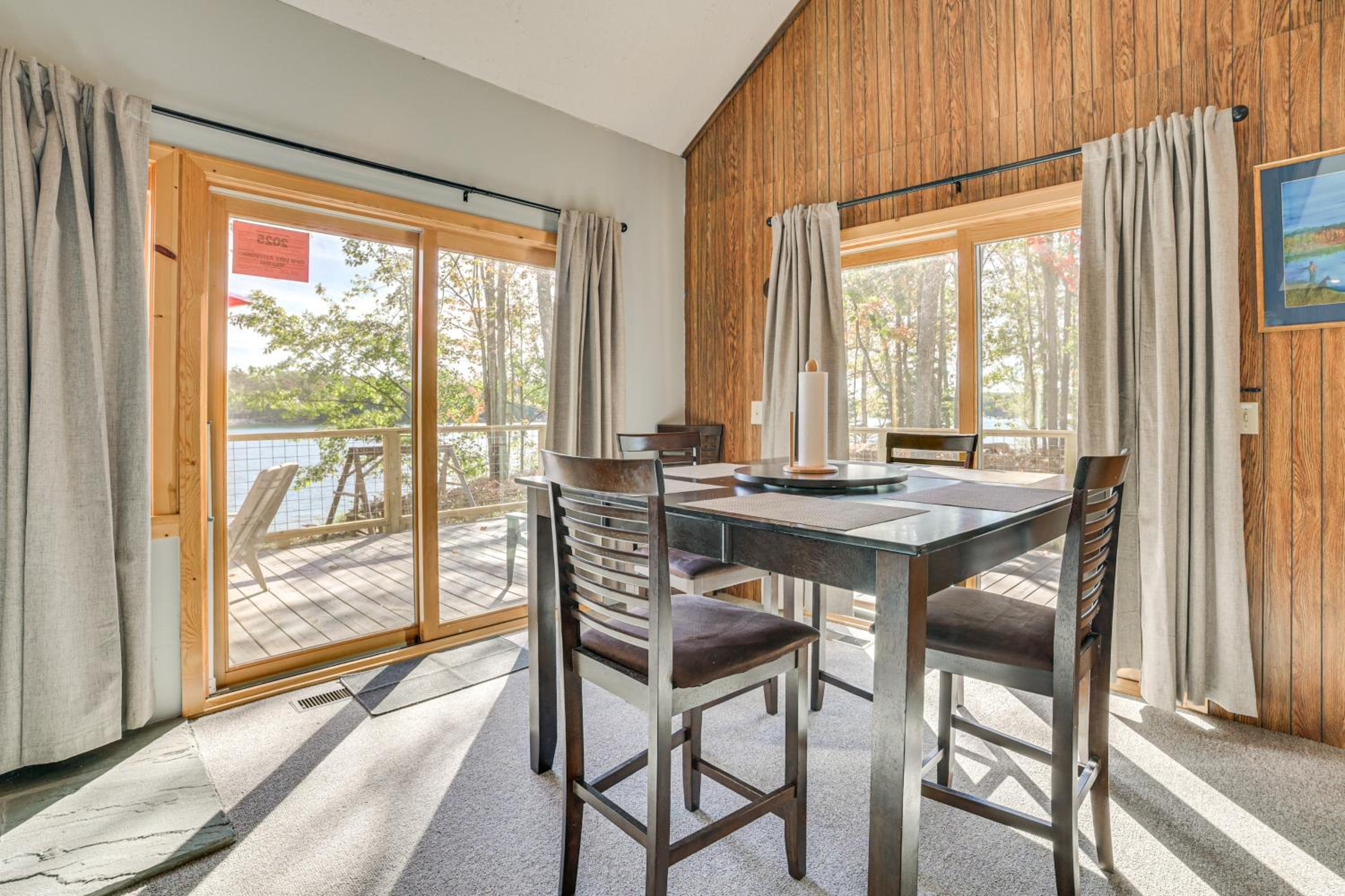Pet-friendly Lakefront Gaylord Home with Dock!