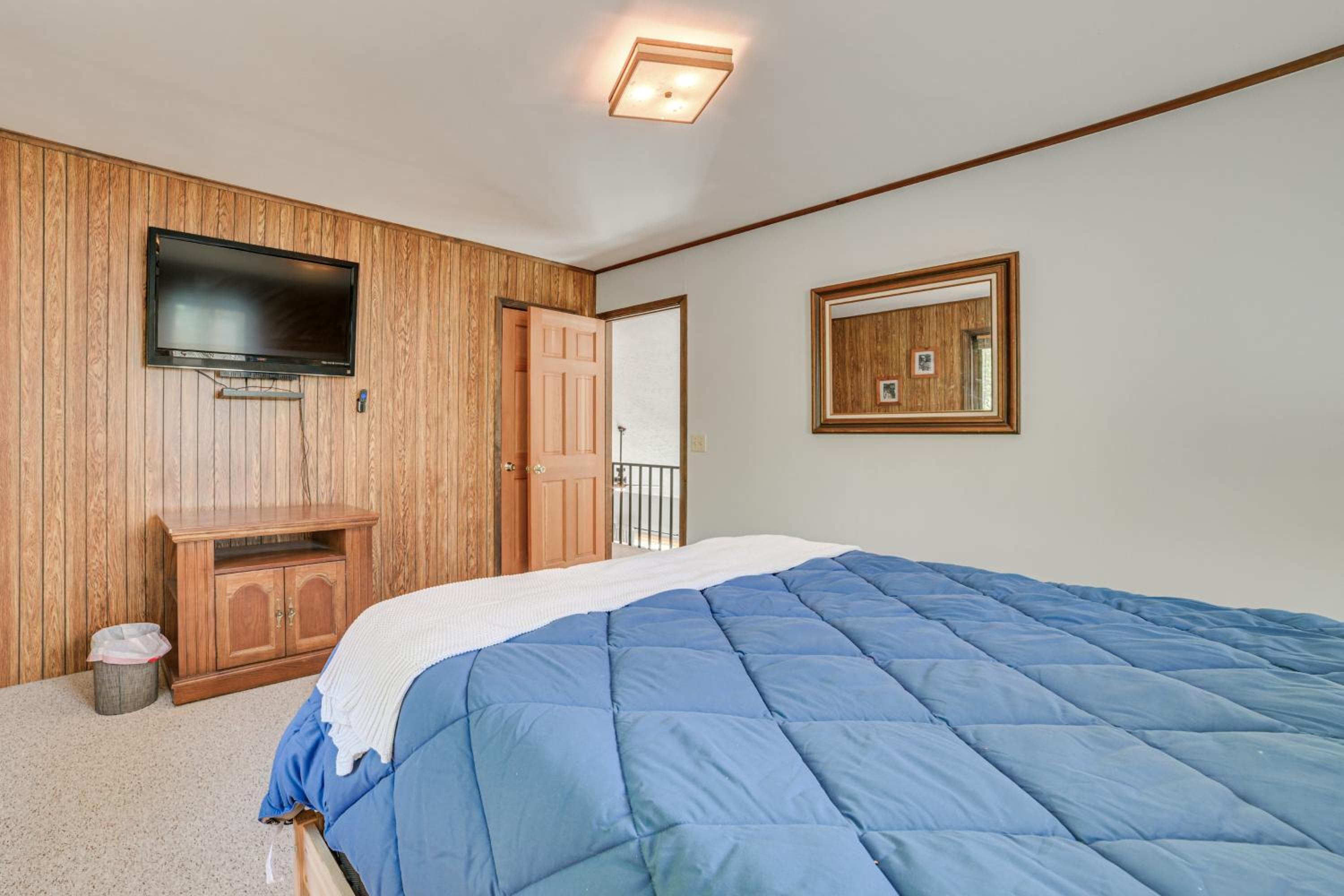 Pet-friendly Lakefront Gaylord Home with Dock!