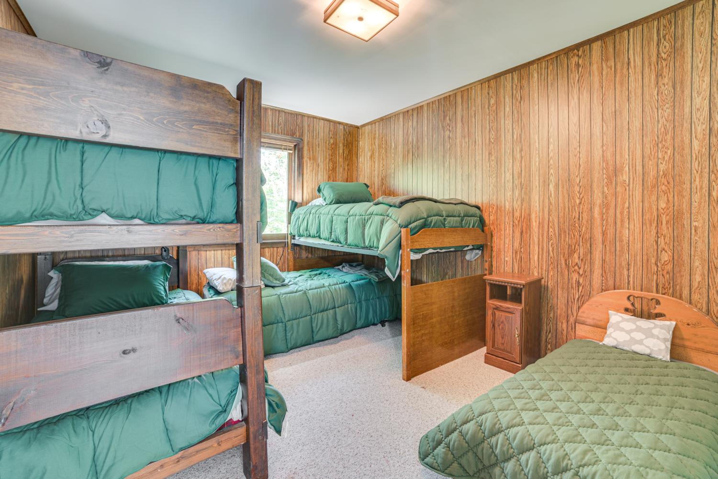 Pet-friendly Lakefront Gaylord Home with Dock!