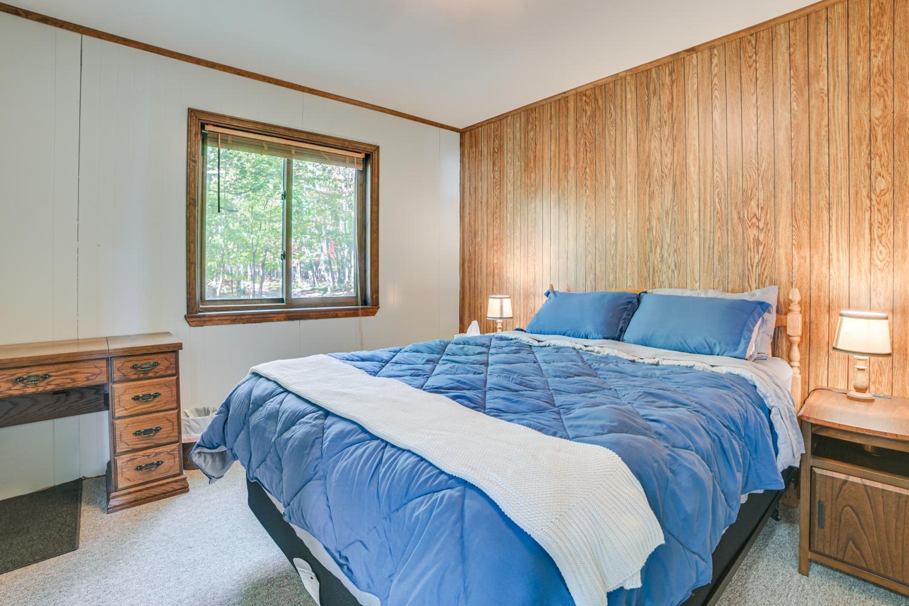 Pet-friendly Lakefront Gaylord Home with Dock!
