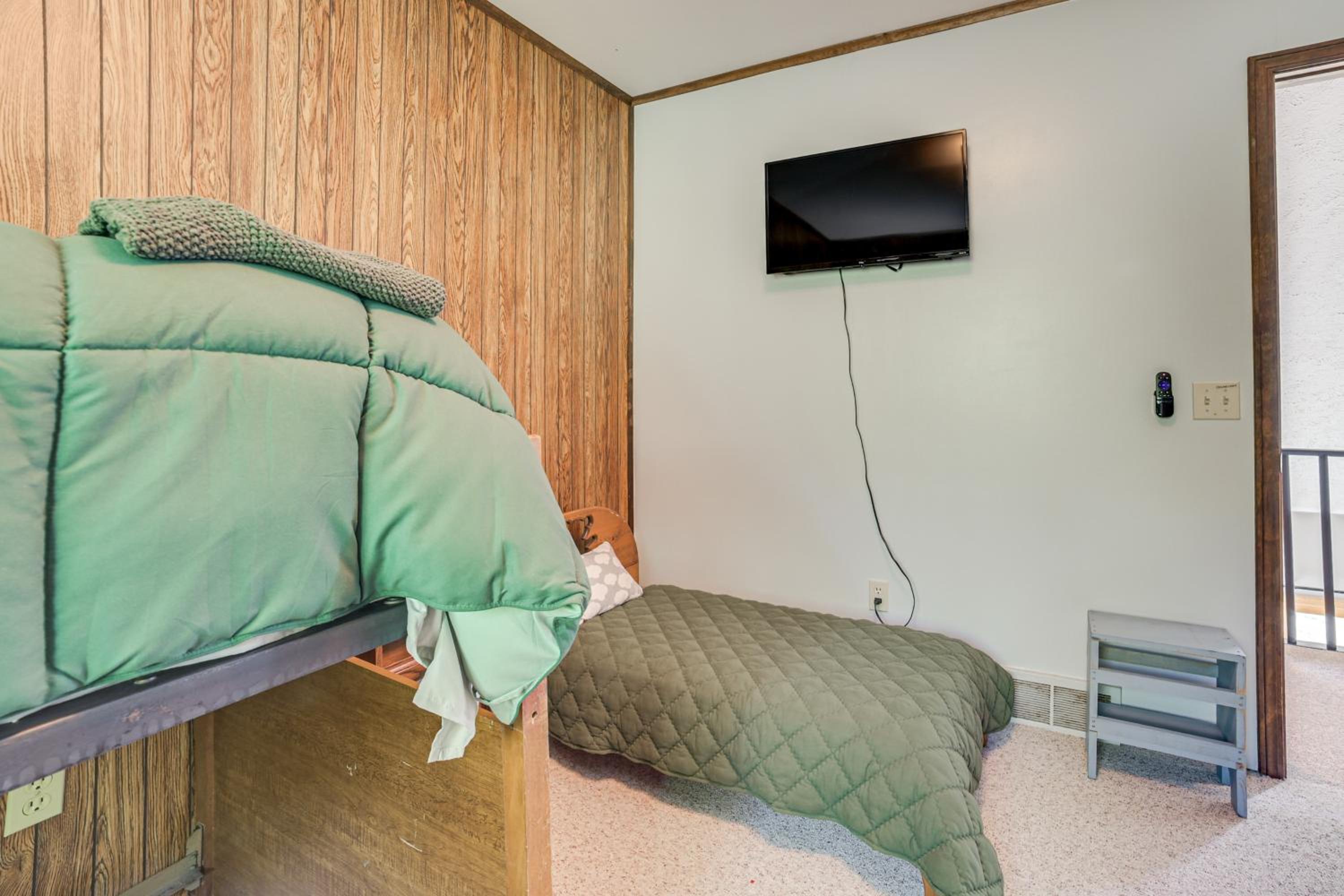 Pet-friendly Lakefront Gaylord Home with Dock!
