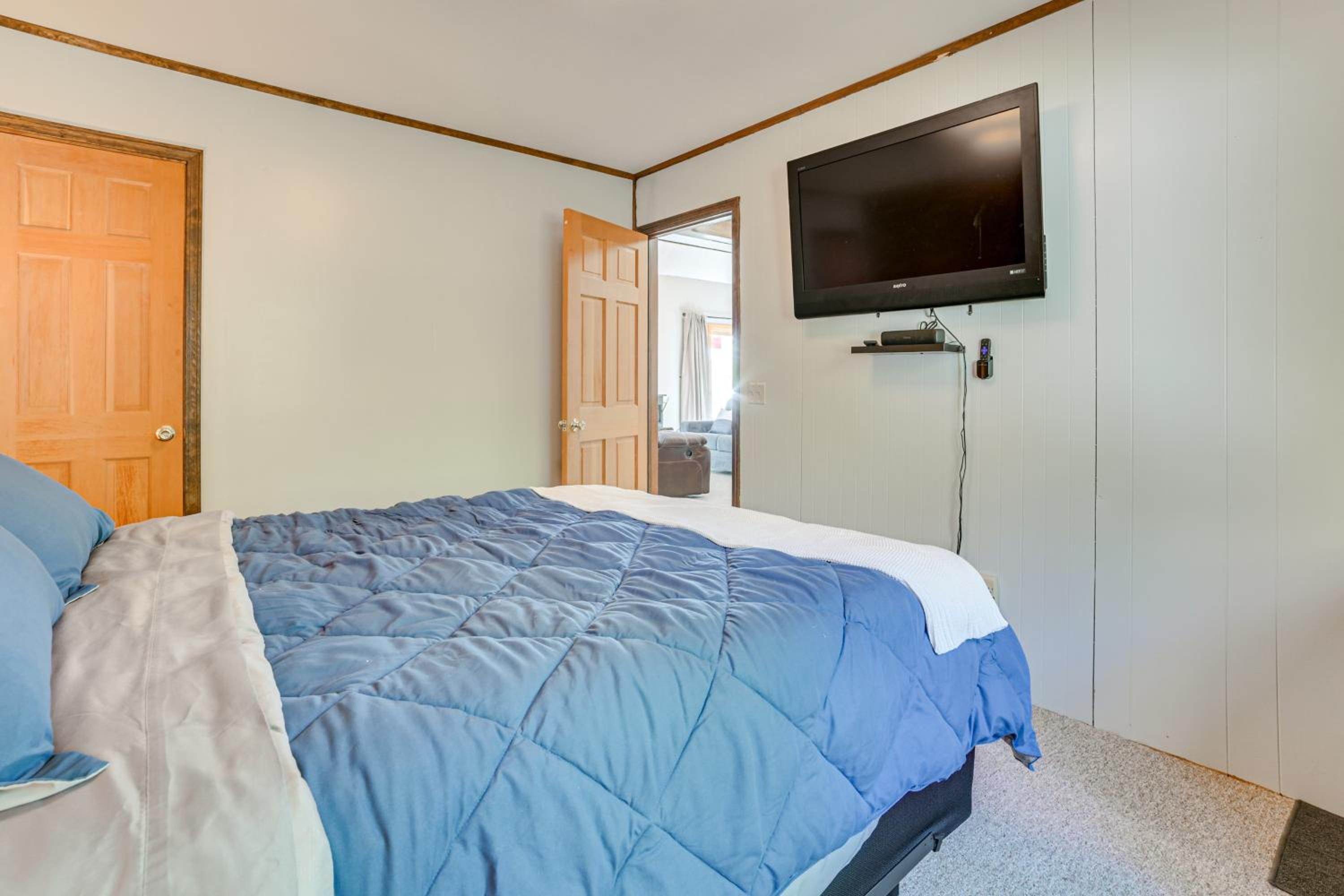 Pet-friendly Lakefront Gaylord Home with Dock!