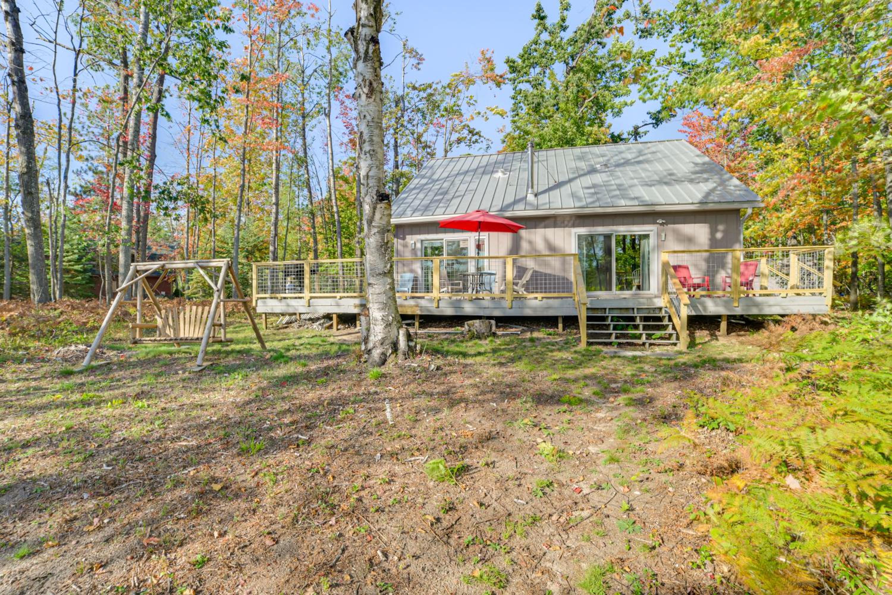 Pet-friendly Lakefront Gaylord Home with Dock!