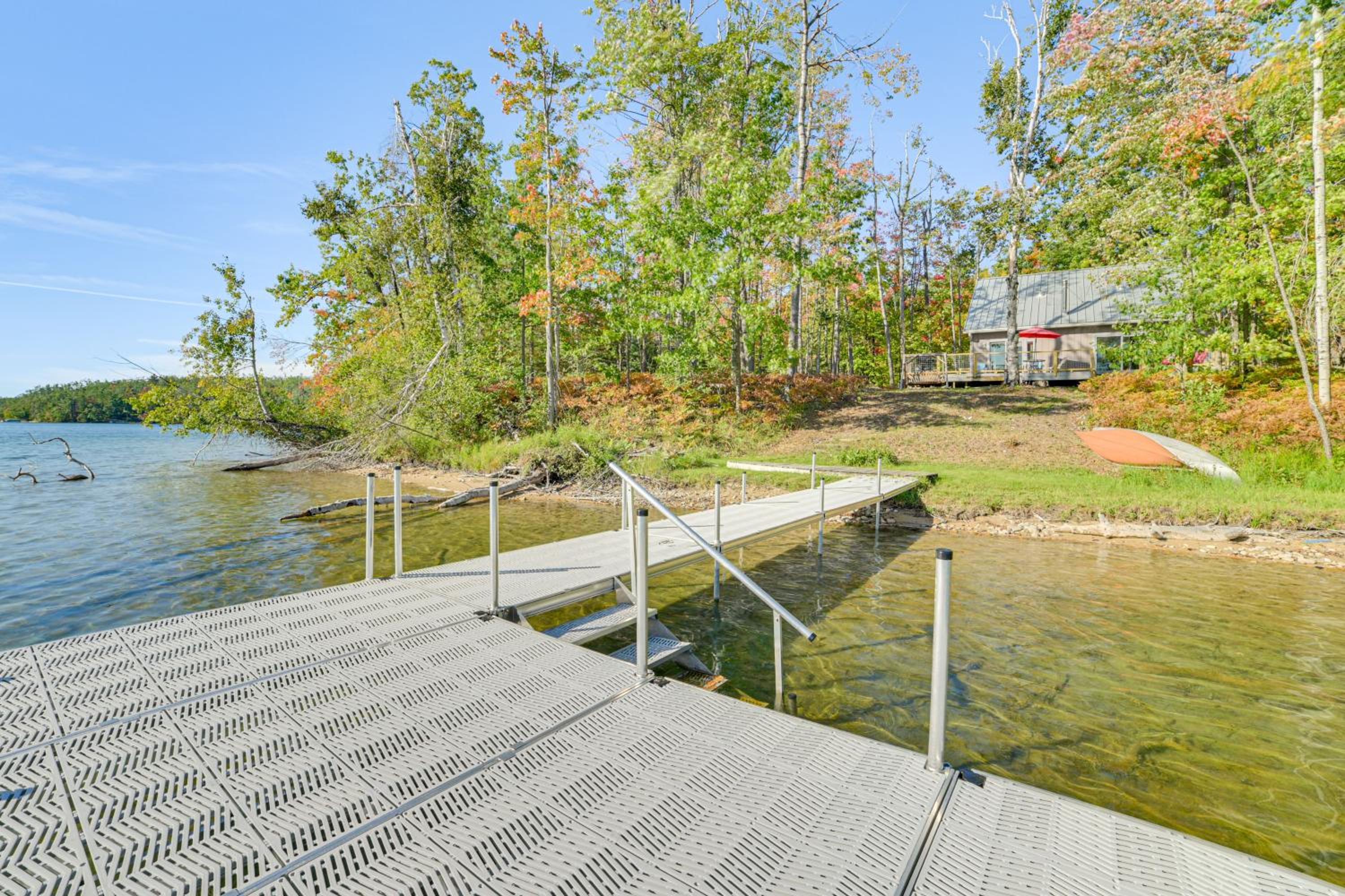 Pet-friendly Lakefront Gaylord Home with Dock!