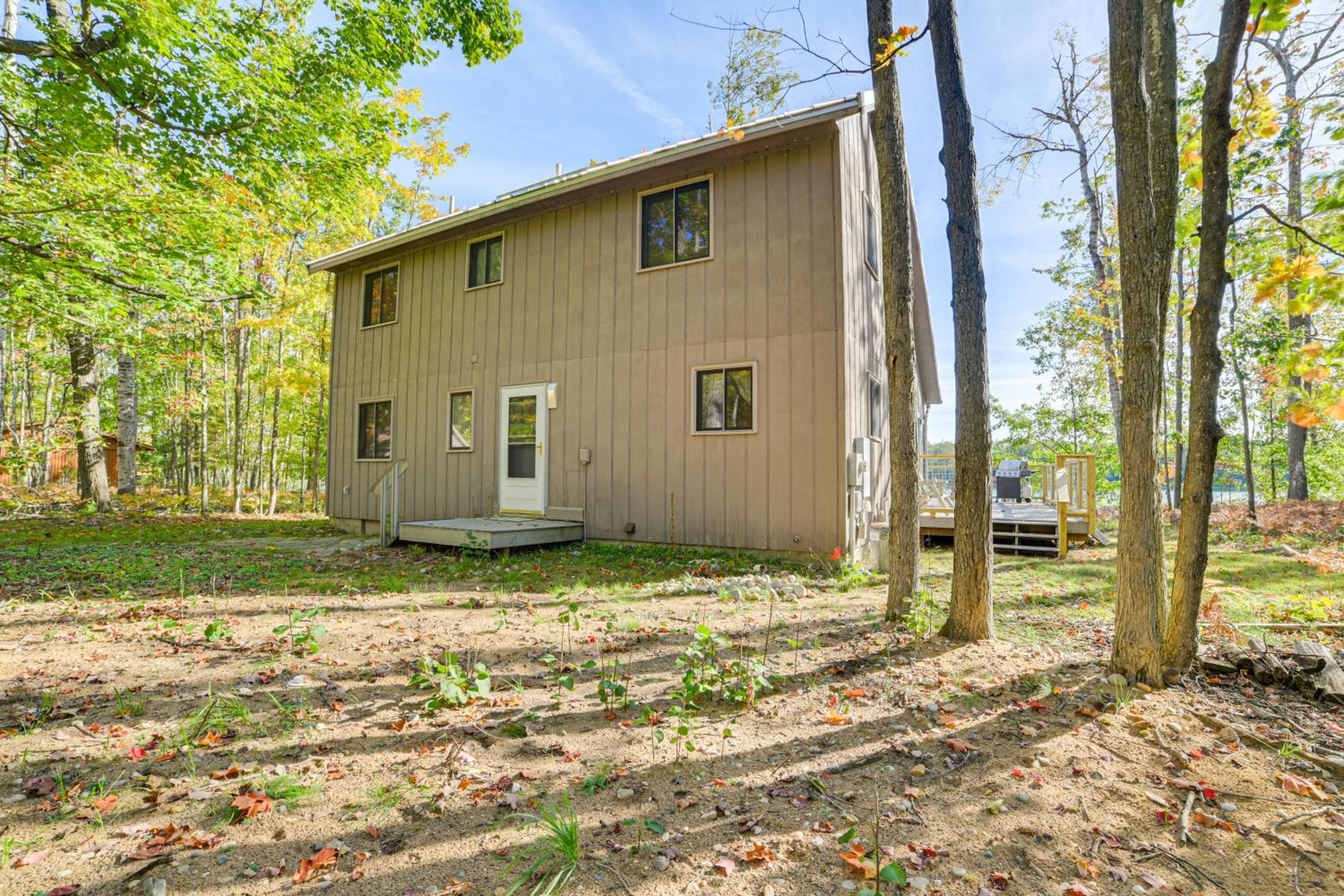 Pet-friendly Lakefront Gaylord Home with Dock!