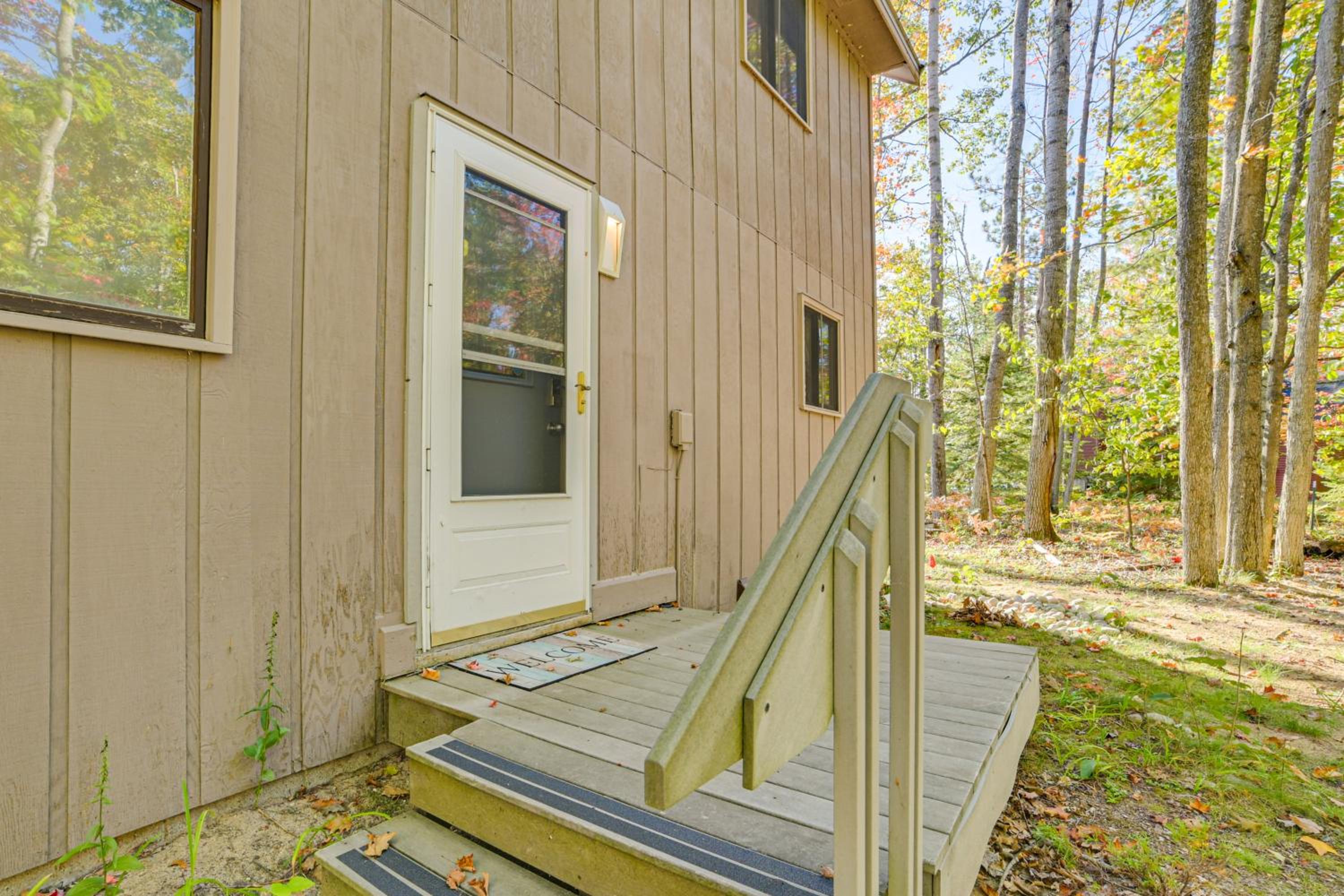 Pet-friendly Lakefront Gaylord Home with Dock!
