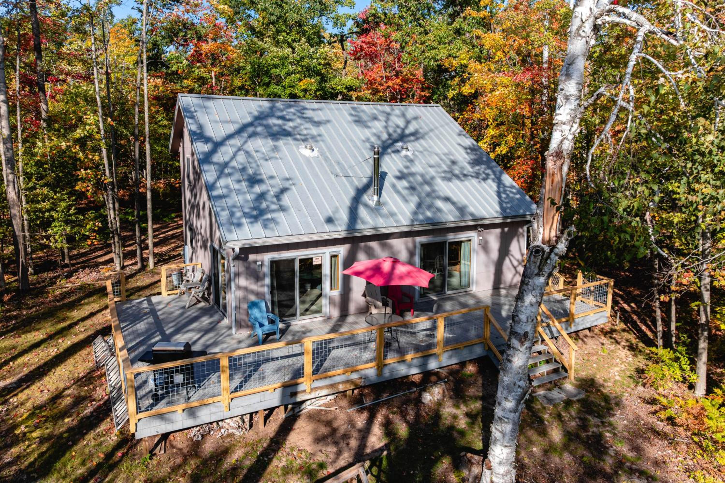 Pet-friendly Lakefront Gaylord Home with Dock!
