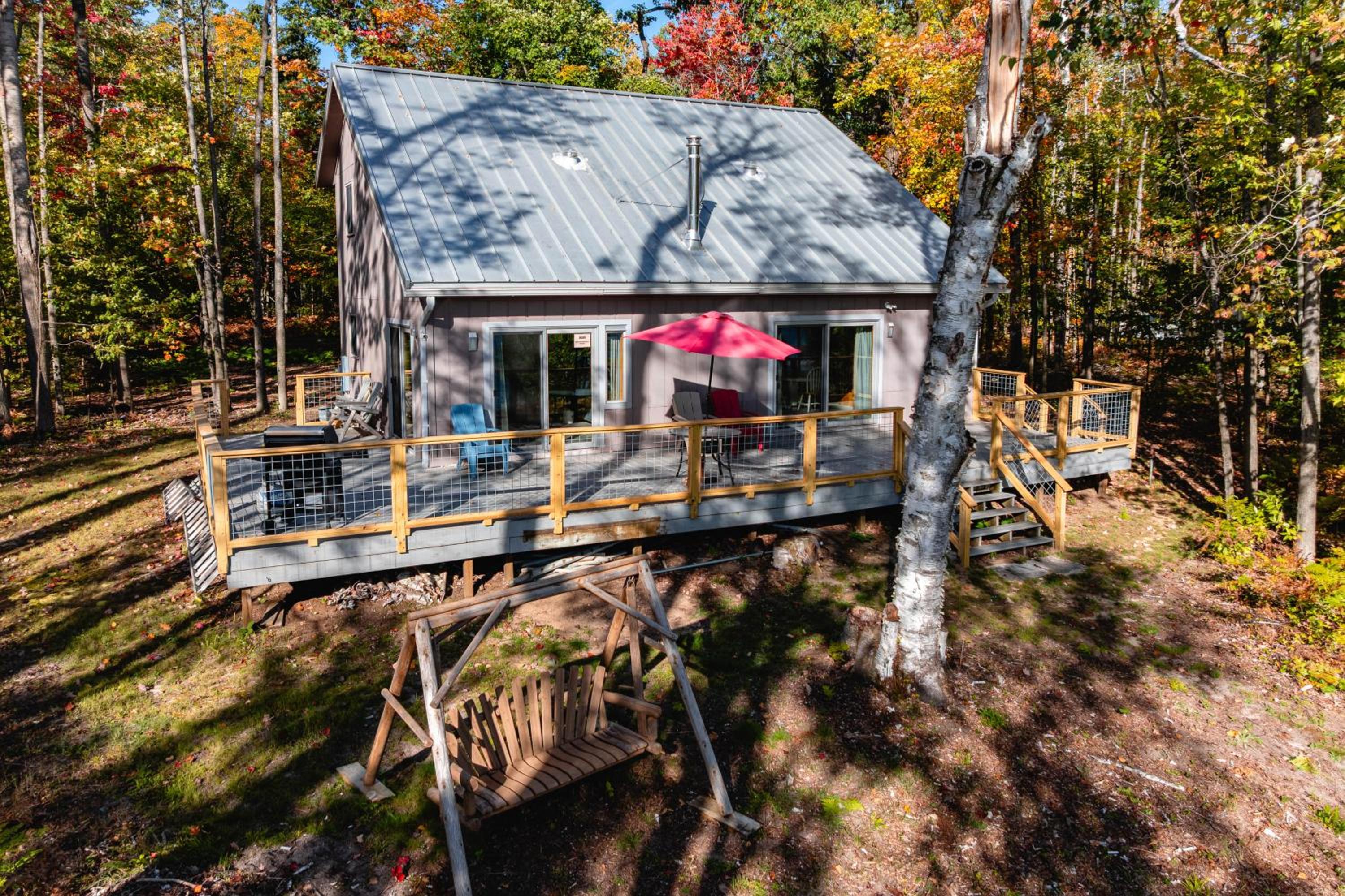 Pet-friendly Lakefront Gaylord Home with Dock!