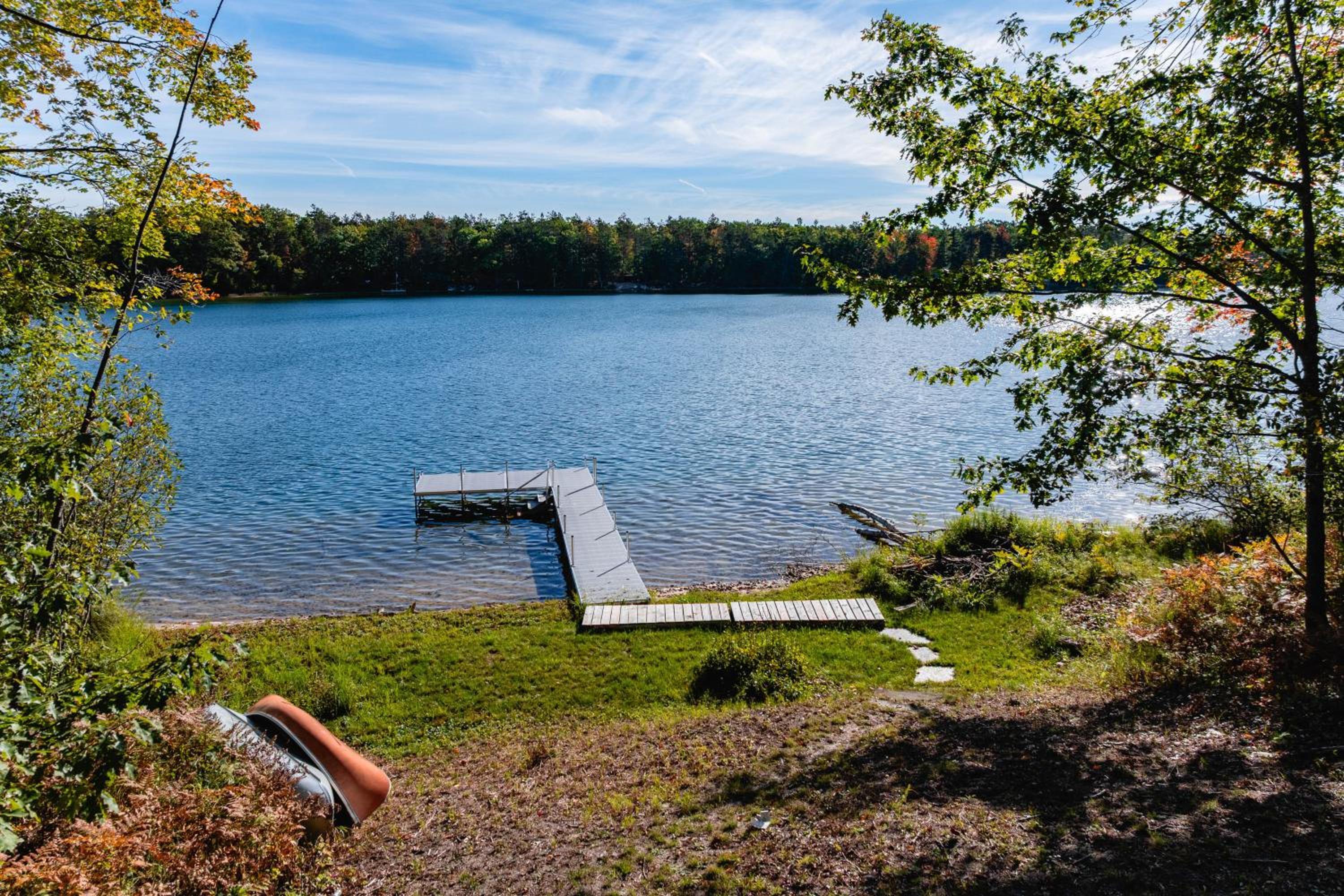 Pet-friendly Lakefront Gaylord Home with Dock!