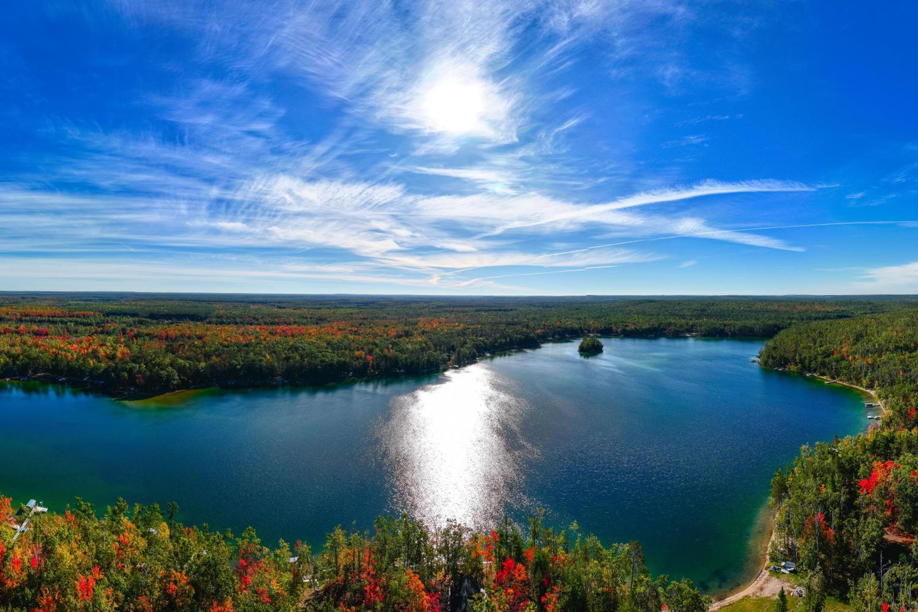 Pet-friendly Lakefront Gaylord Home with Dock!