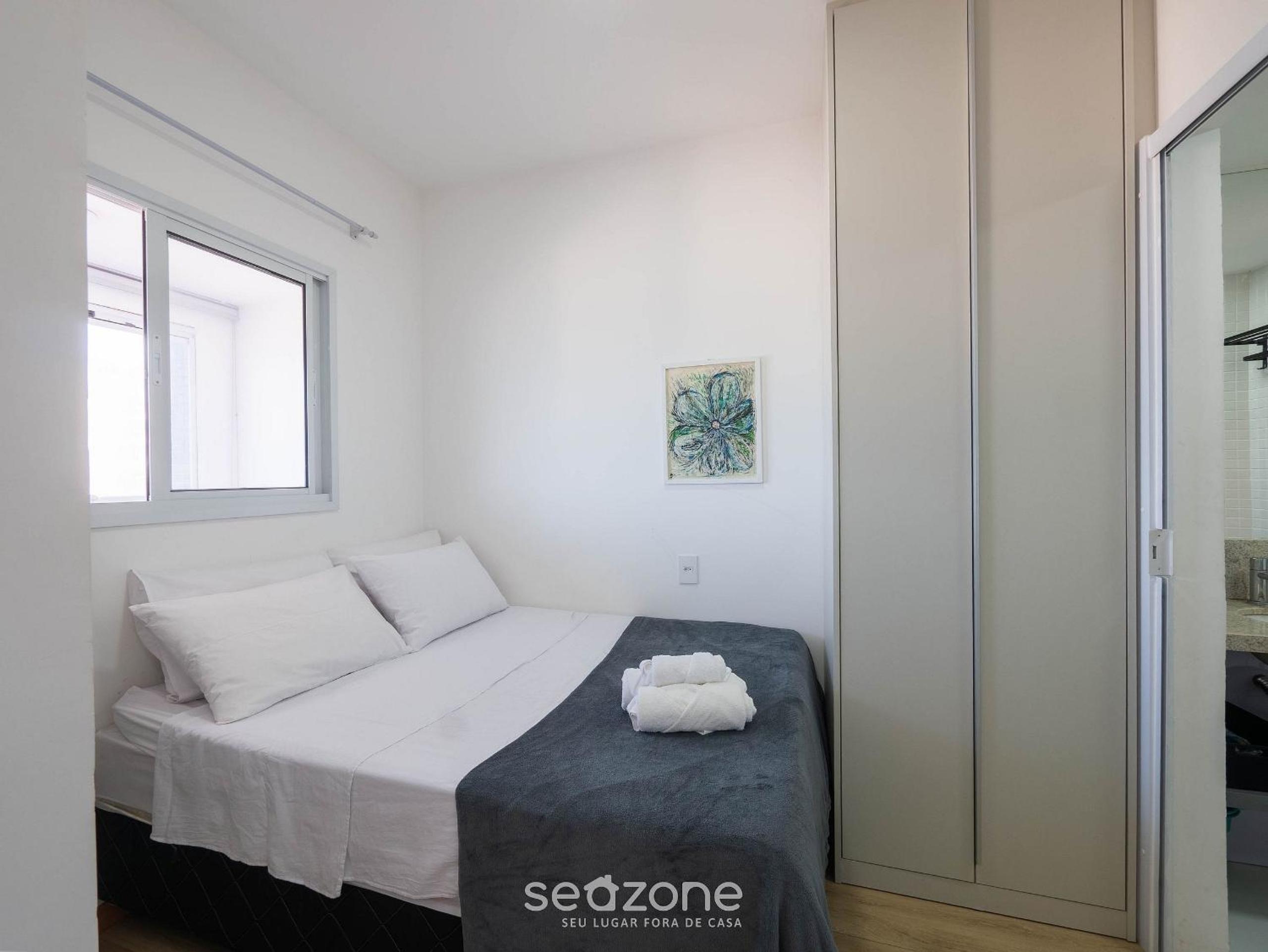 Condo. w/ Pool and Gym 70 m from the Beach - SMA