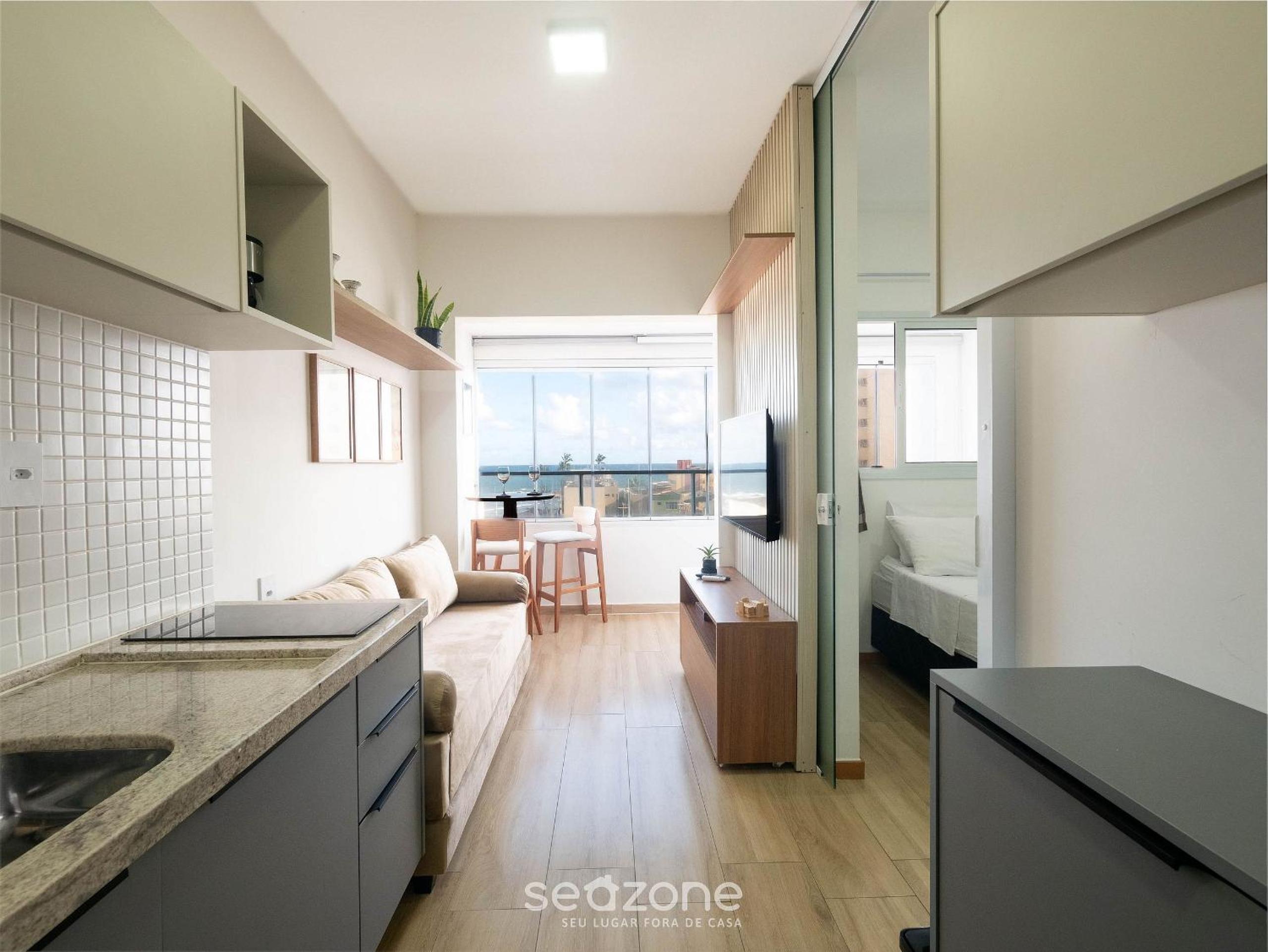 Condo. w/ Pool and Gym 70 m from the Beach - SMA