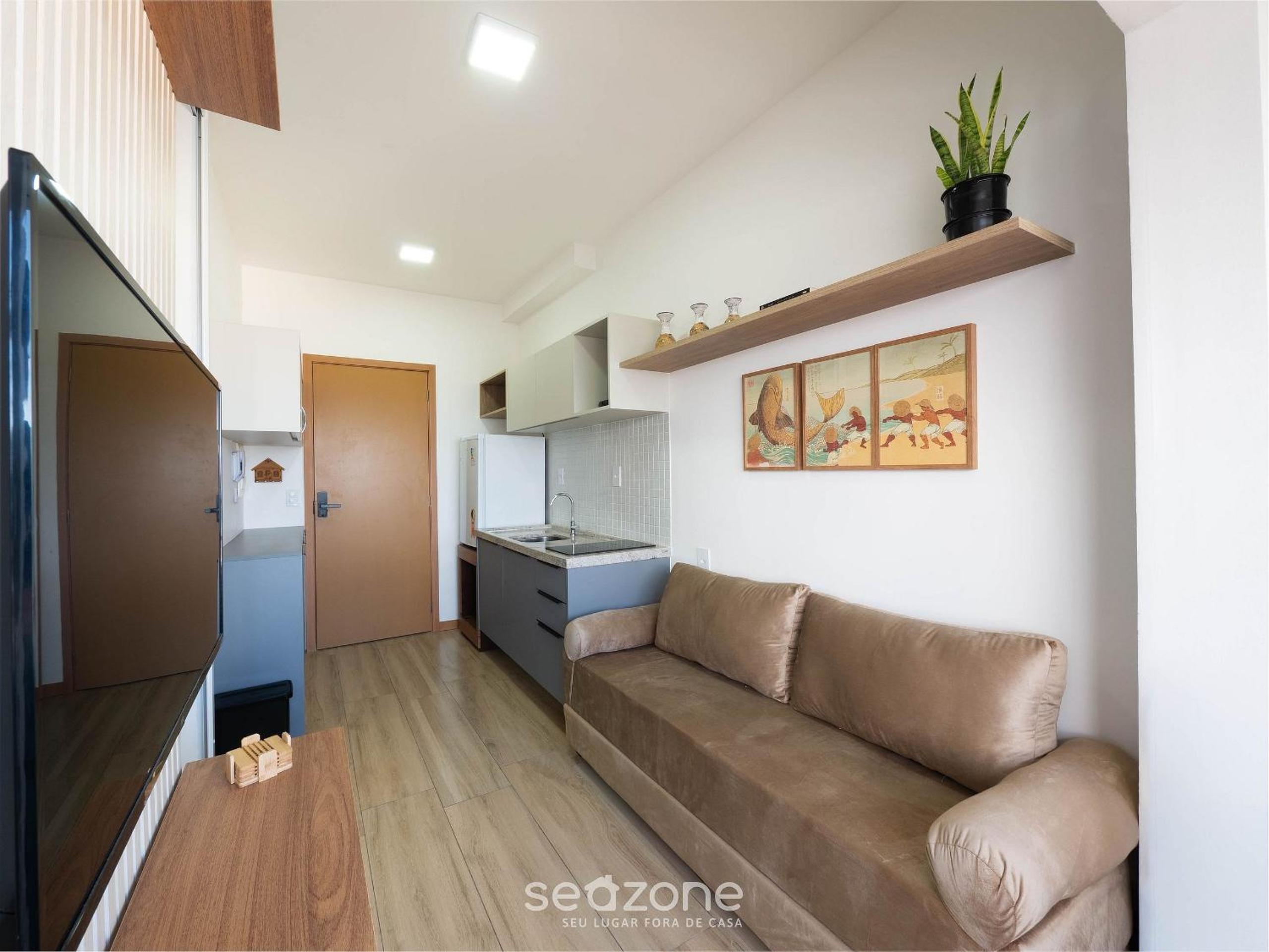 Condo. w/ Pool and Gym 70 m from the Beach - SMA