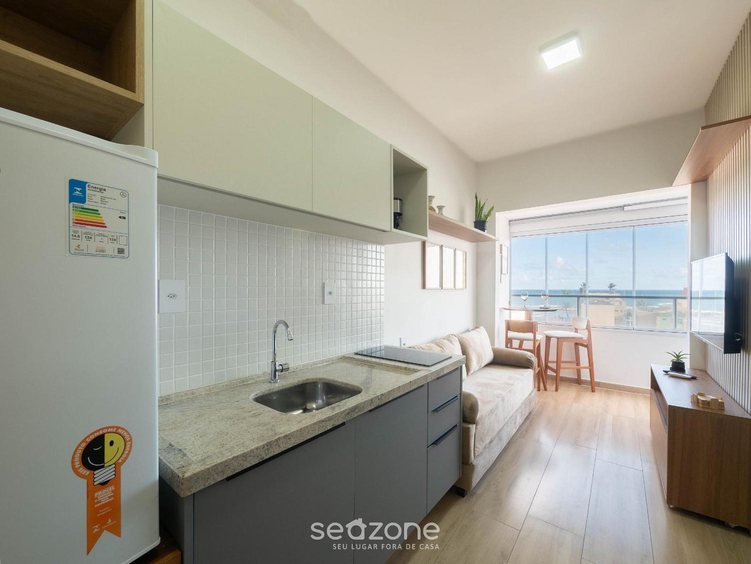 Condo. w/ Pool and Gym 70 m from the Beach - SMA