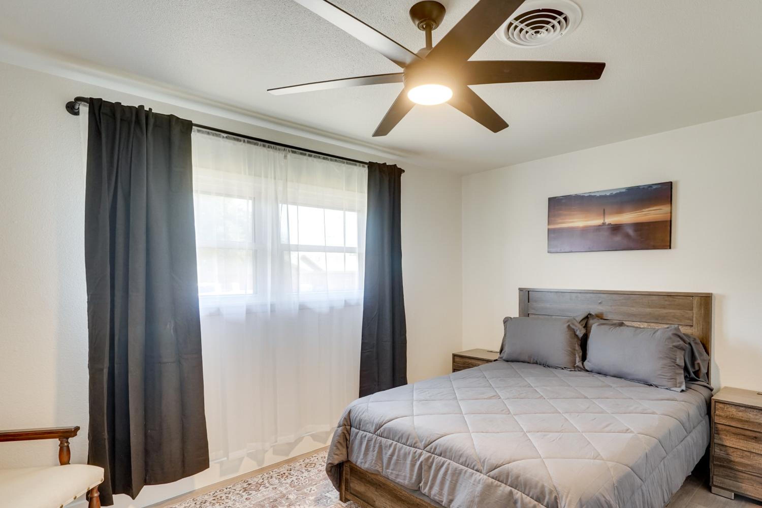 Backyard and Game Room! Home in Heart of Midland