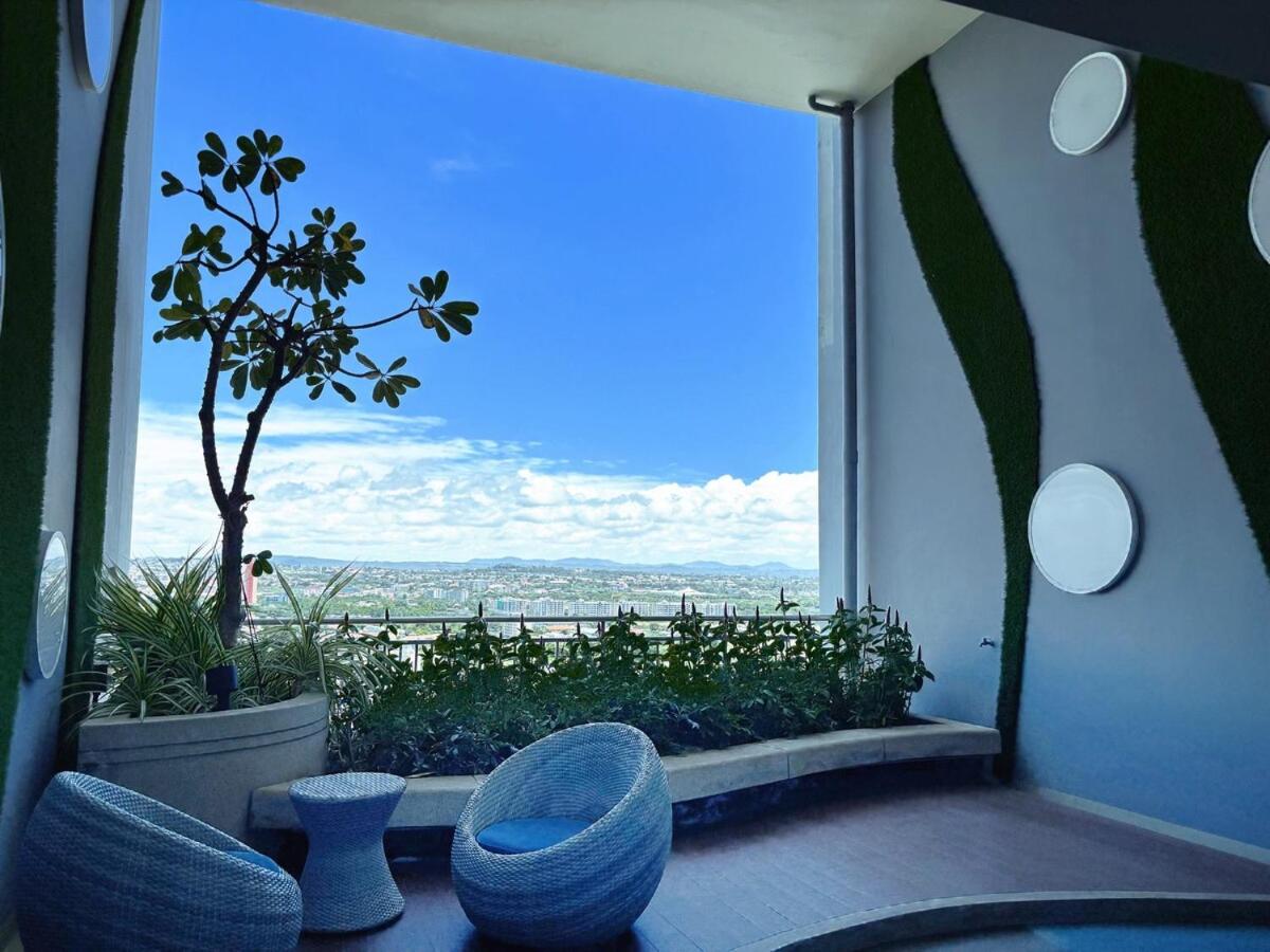 芭提雅市中心大空间公寓酒店预定 城景健身房泳池舒适型公寓 日租周租月租灵活
