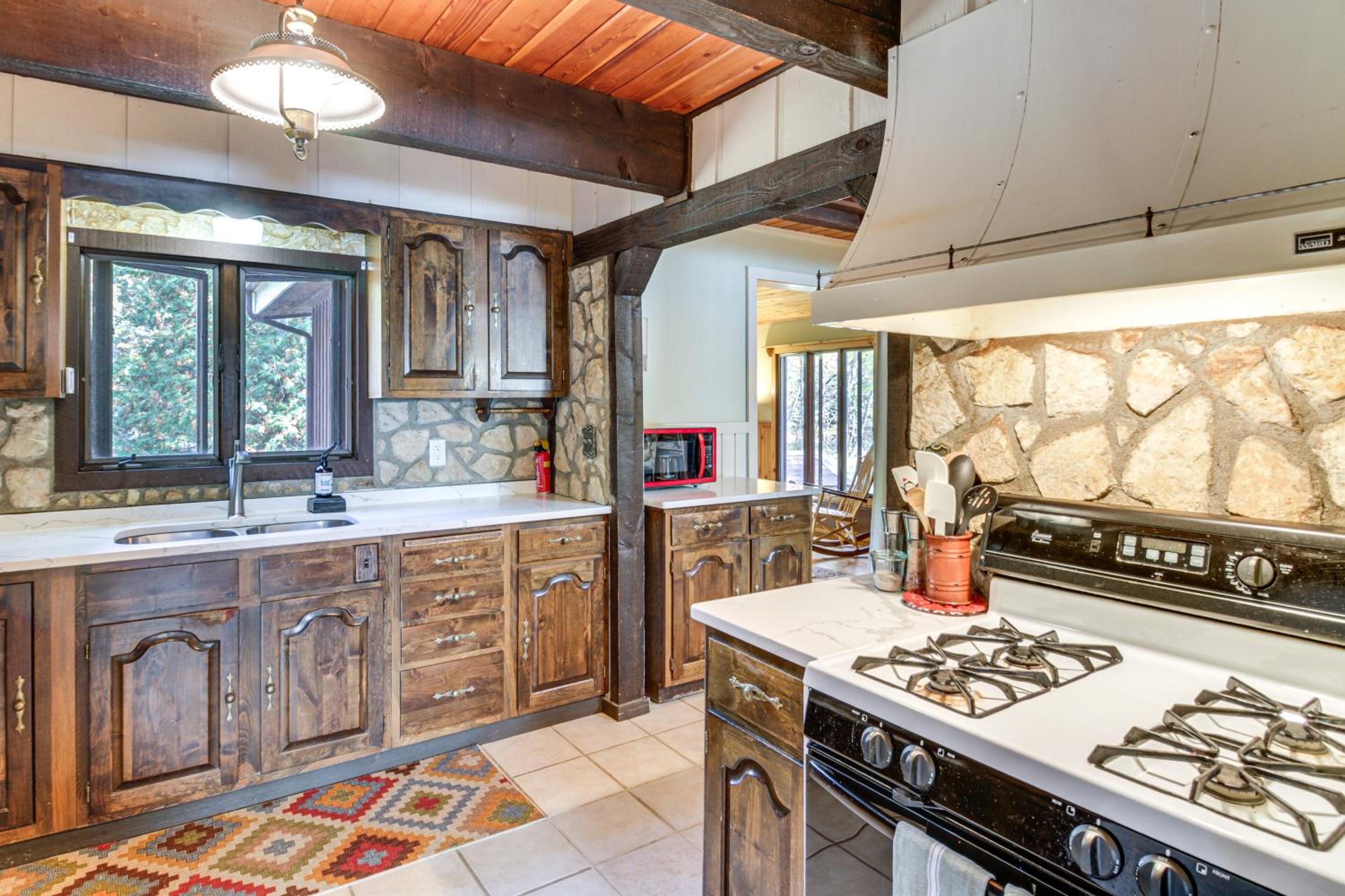 Less Than 1 Mi to Trails Wooded Home on Eagles Nest Lake!