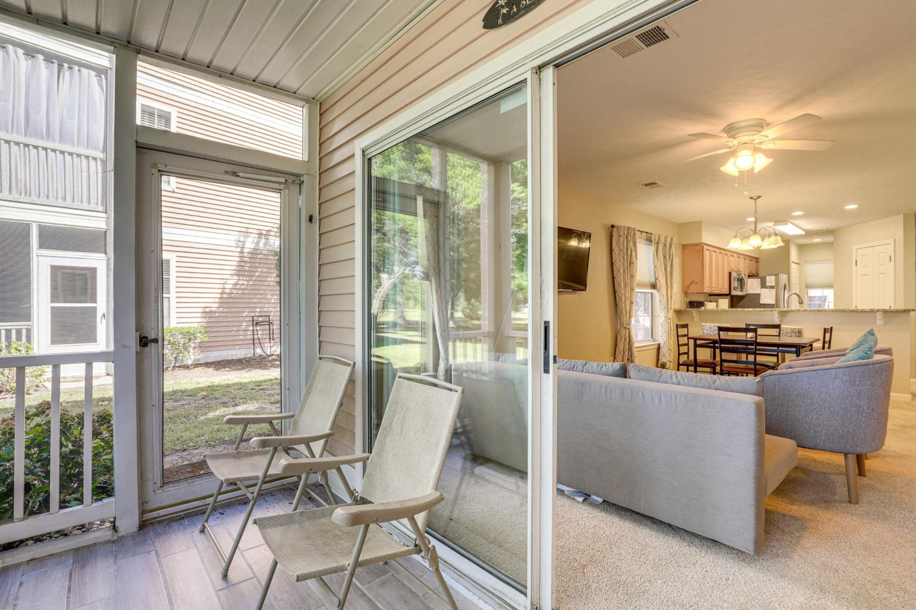 Steps to Pool and Golf! Family Myrtle Beach Retreat