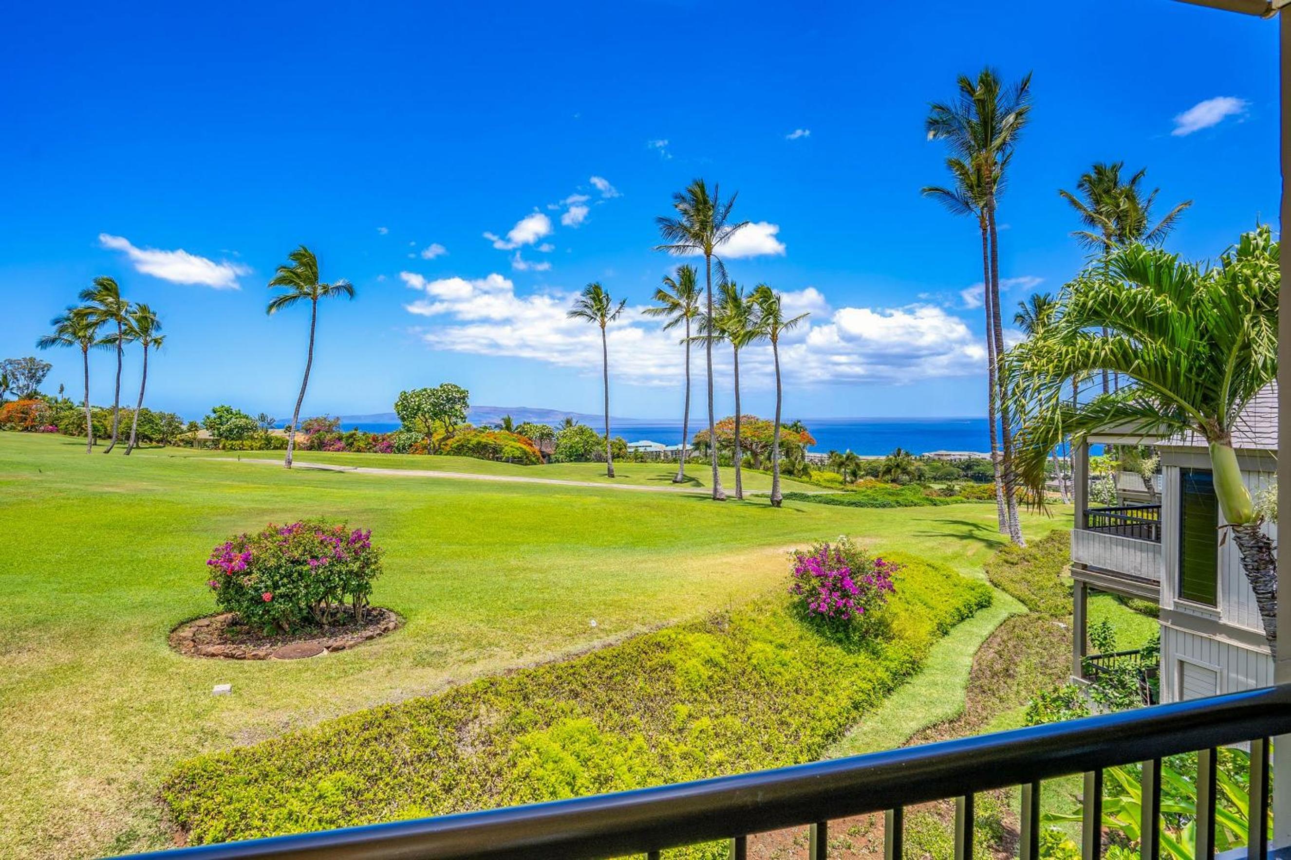 Wailea Ekolu 1204 - Modern Ocean View Condo w/ large Lanai, King Bed, & Split AC