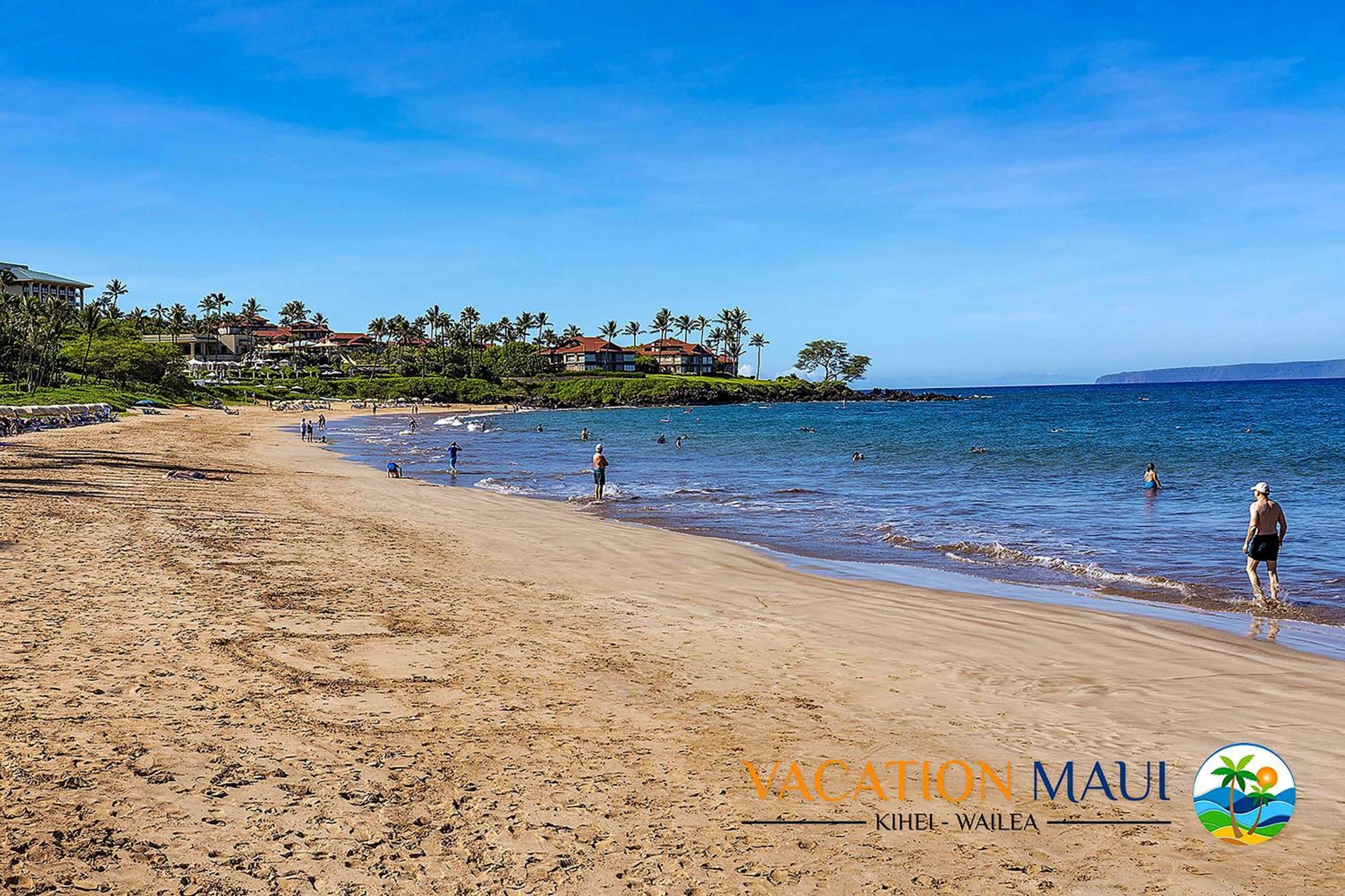 Wailea Ekolu 1204 - Modern Ocean View Condo w/ large Lanai, King Bed, & Split AC