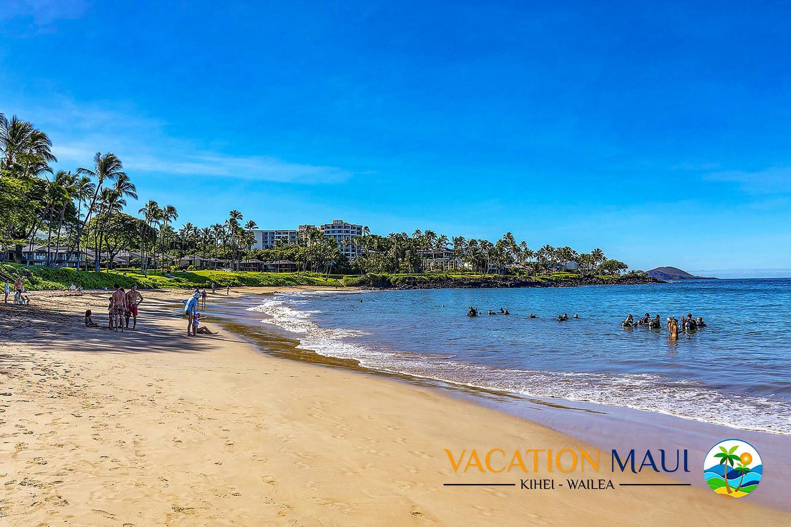 Wailea Ekolu 1204 - Modern Ocean View Condo w/ large Lanai, King Bed, & Split AC