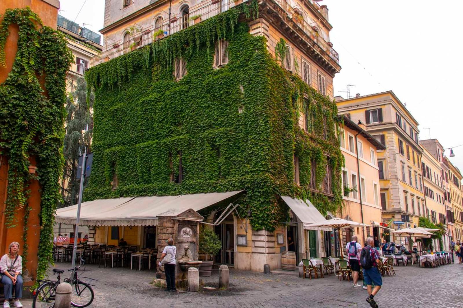 Dimora del Borgo, terrace view in Vatican