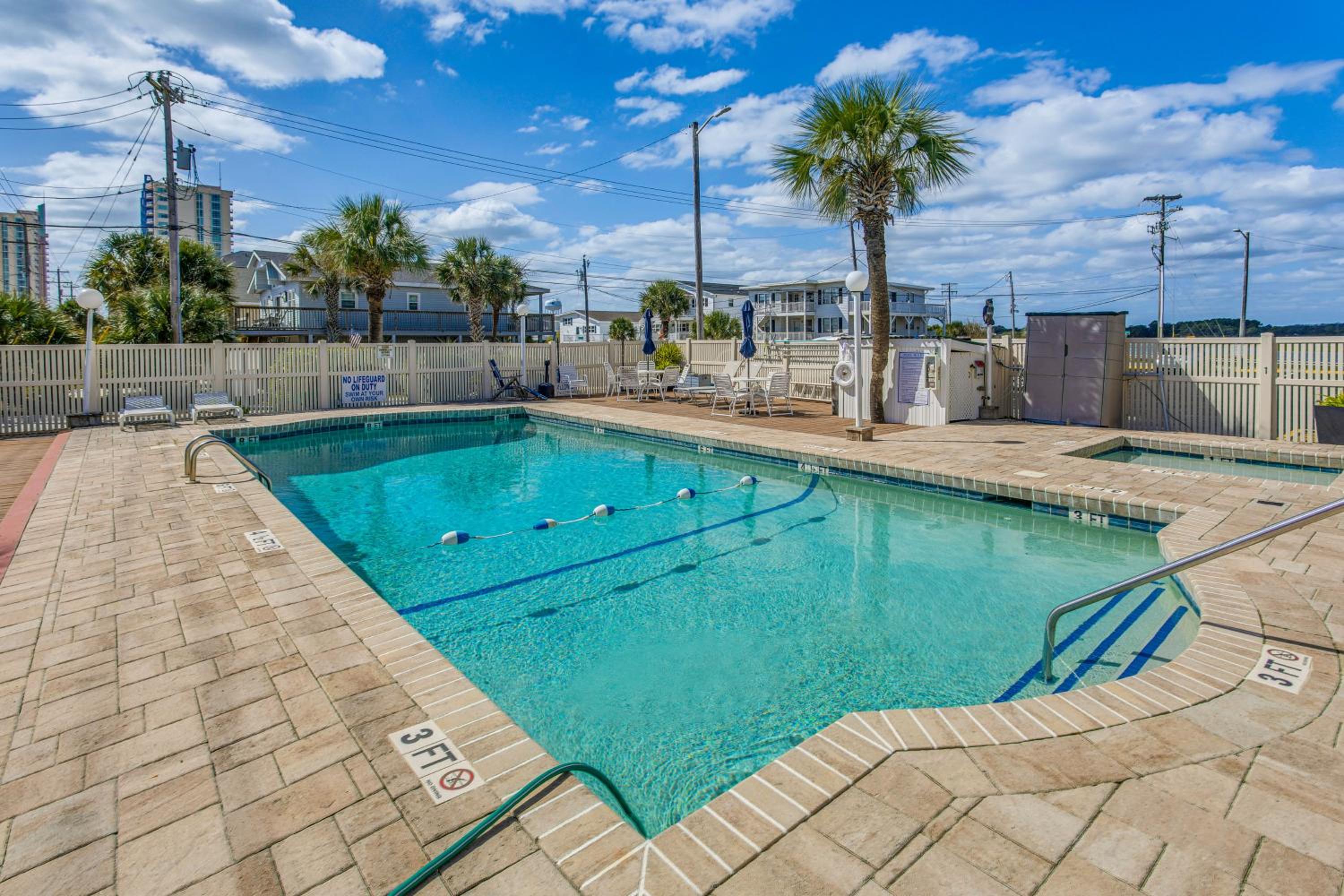 Steps to Shore and Pier Condo in North Myrtle Beach