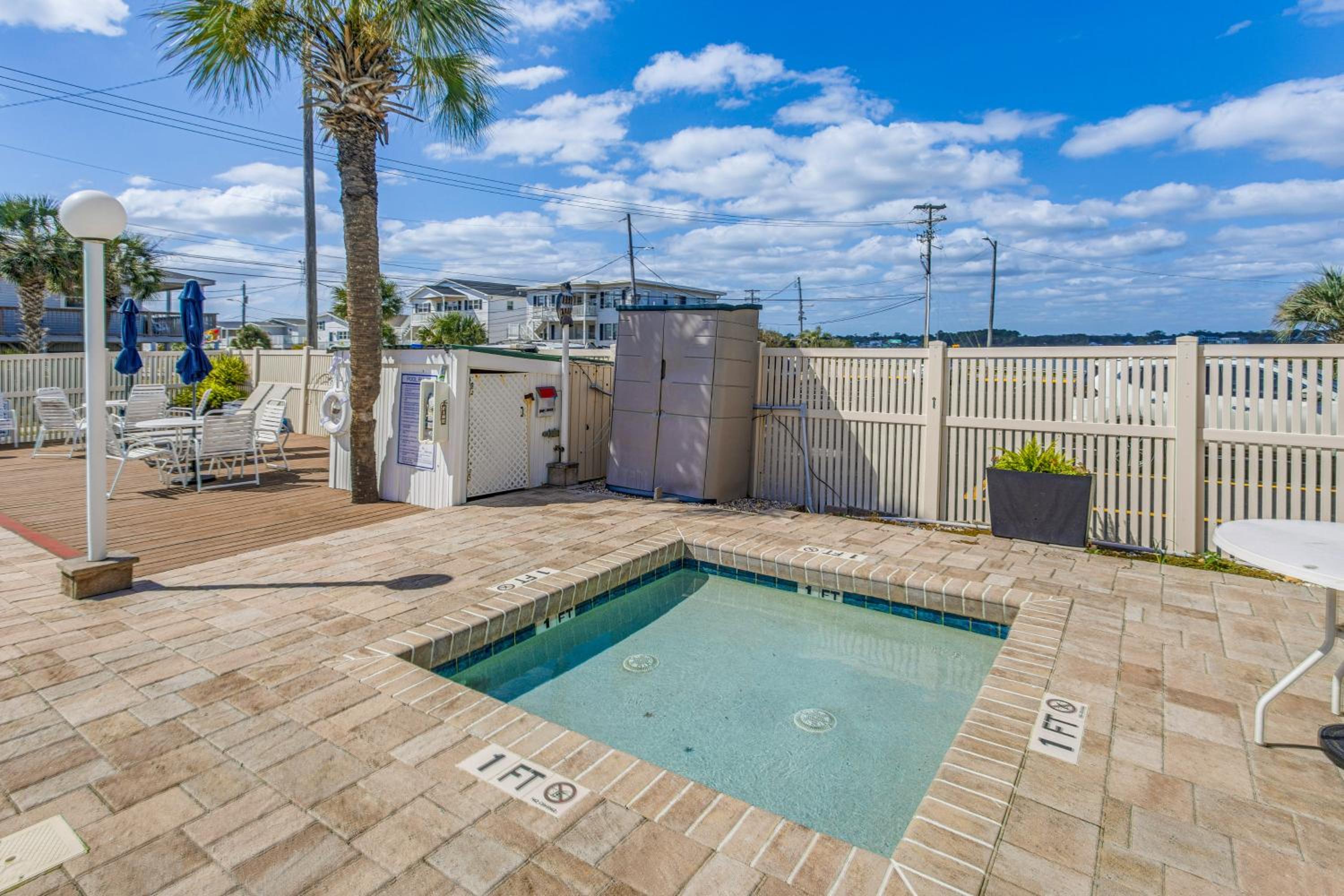 Steps to Shore and Pier Condo in North Myrtle Beach